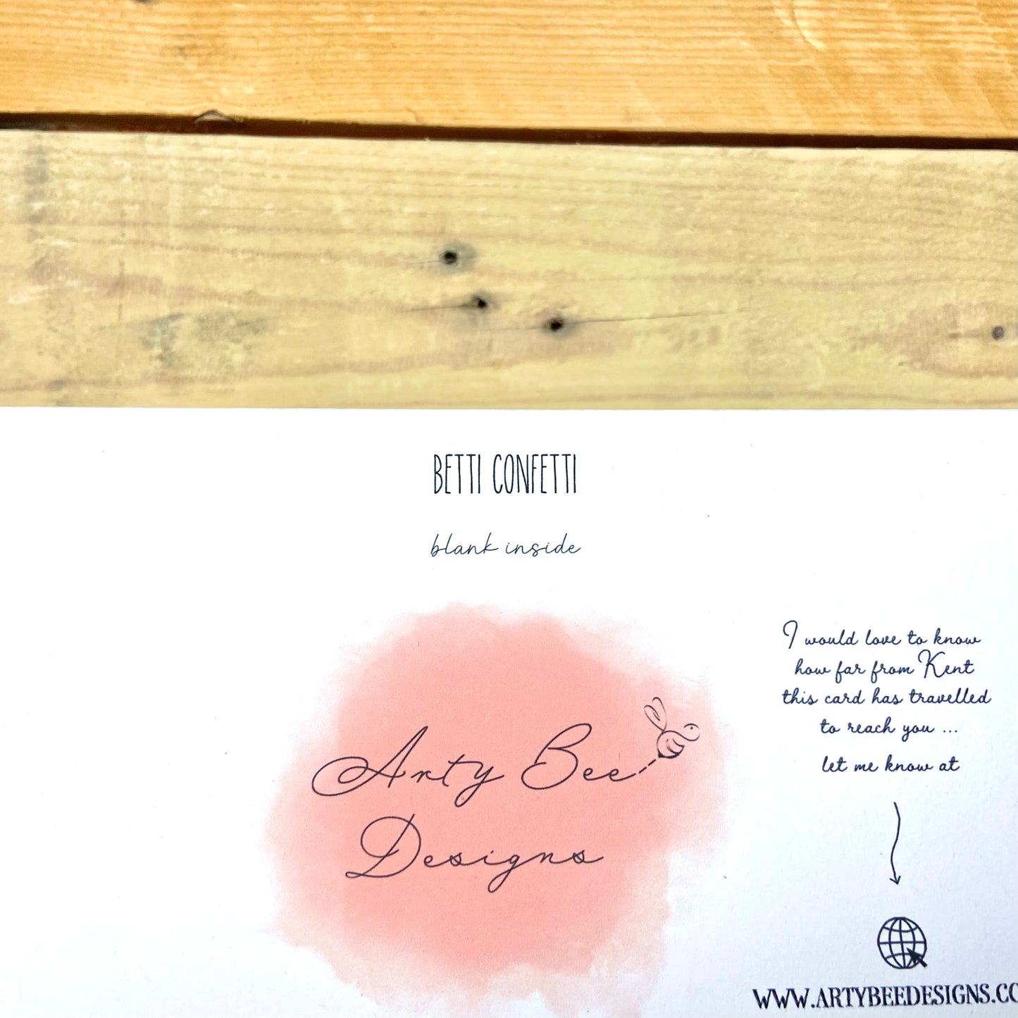 Betti Confetti Congratulations Card