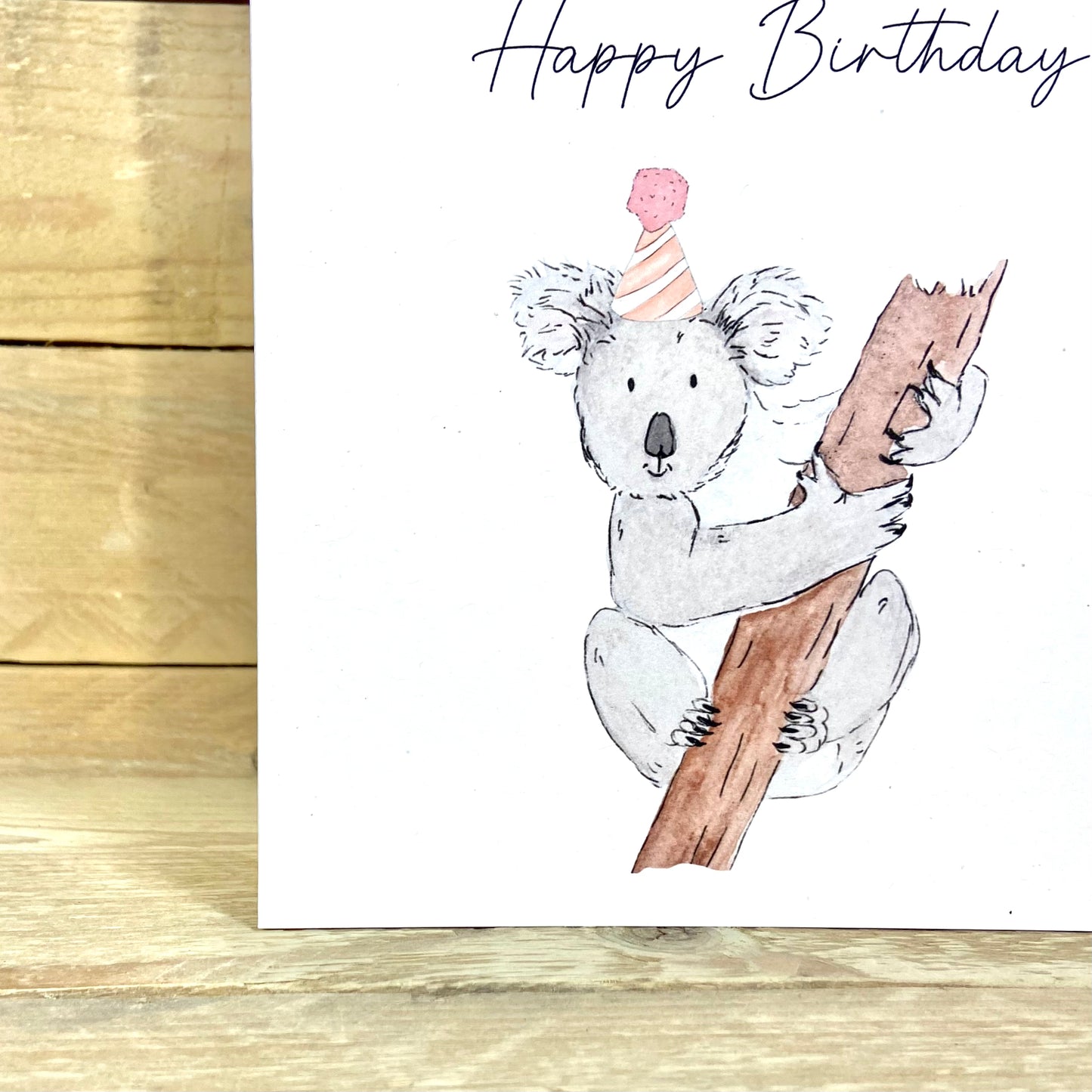Kimmy the Koala Birthday Card