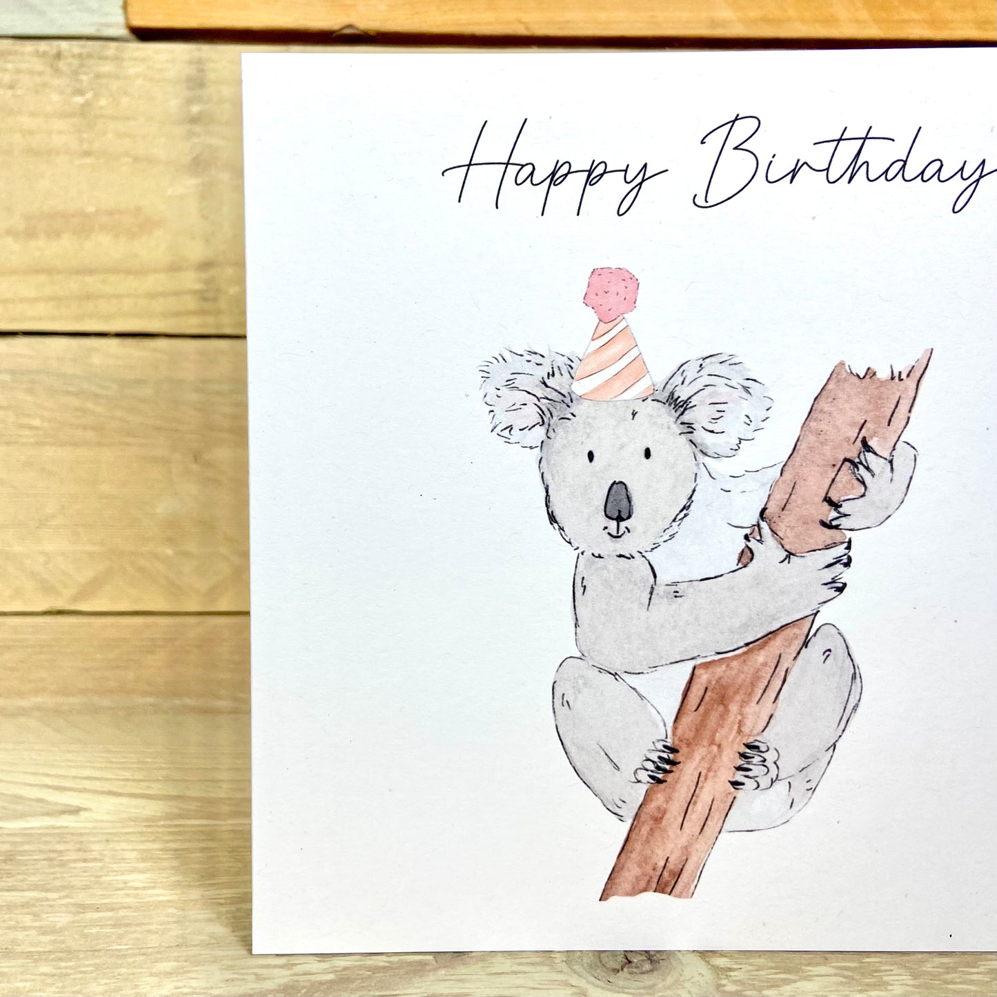 Kimmy the Koala Birthday Card