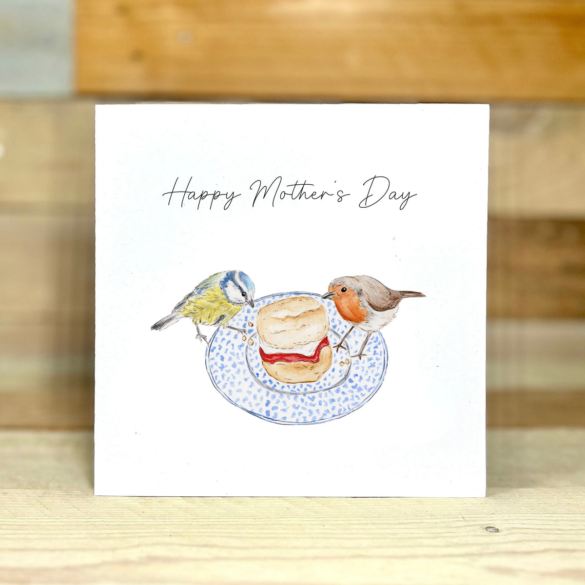 Sharing a Scone For Mother's Day Card