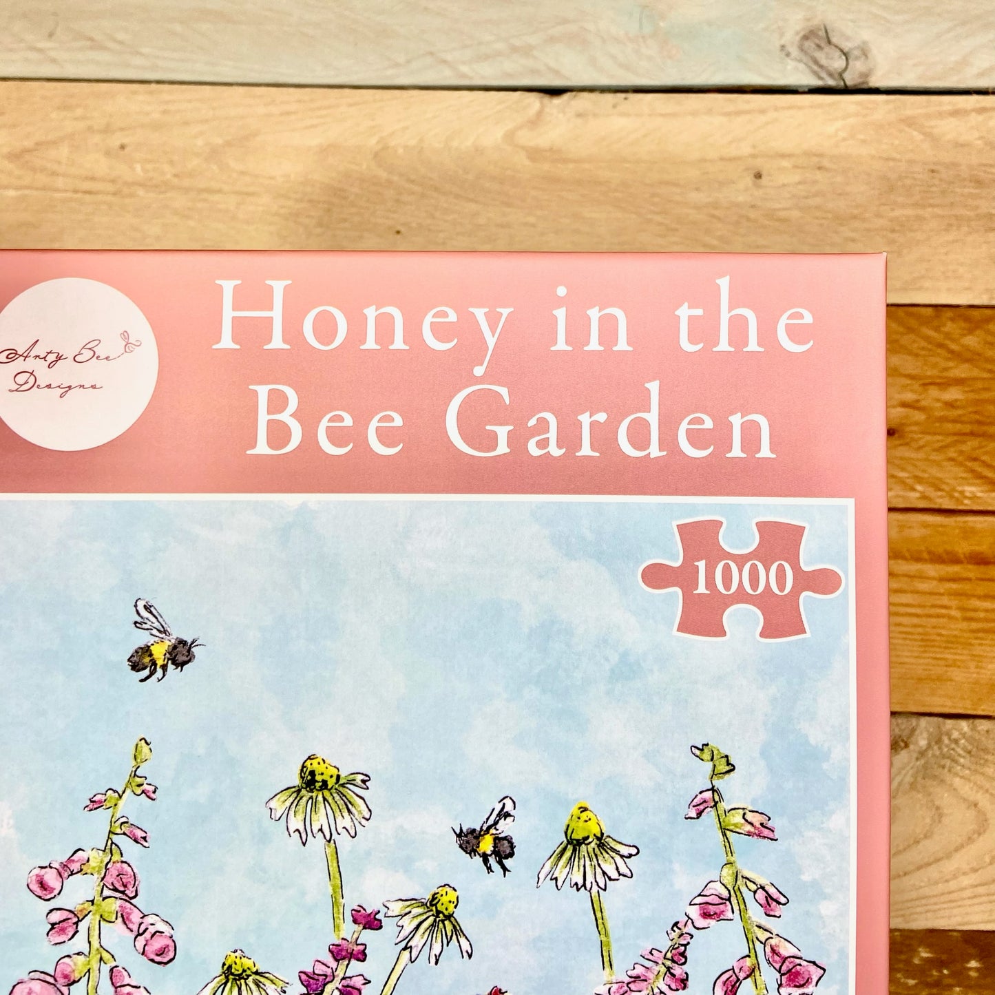 Honey in the Bee Garden 1000 Piece Puzzle
