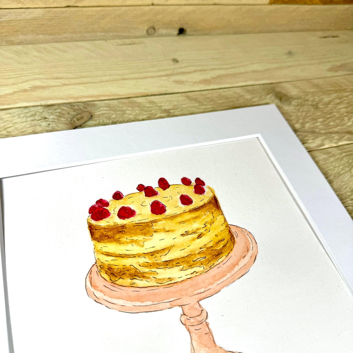 Victoria Sponge Original Painting