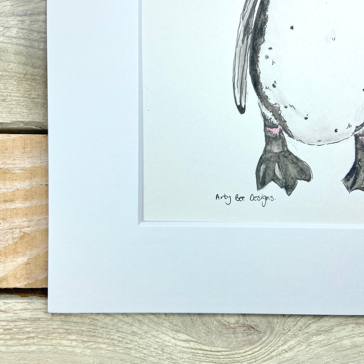 Penguin Original Painting