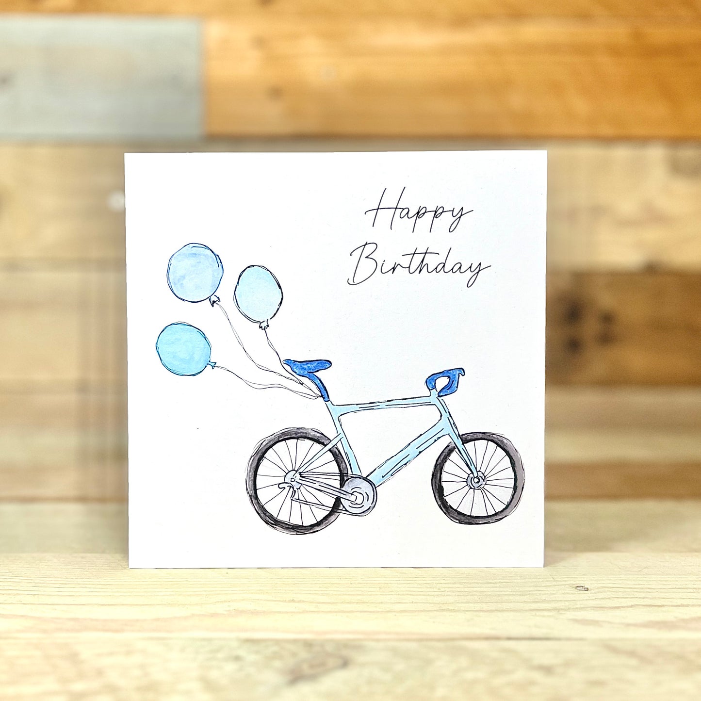 Bicycle Birthday Card