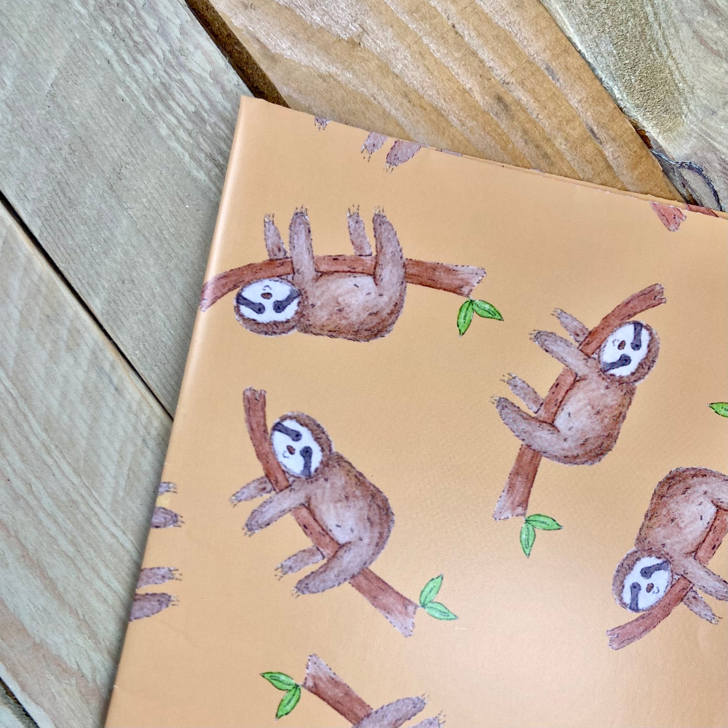 Sloth Wrapping Paper