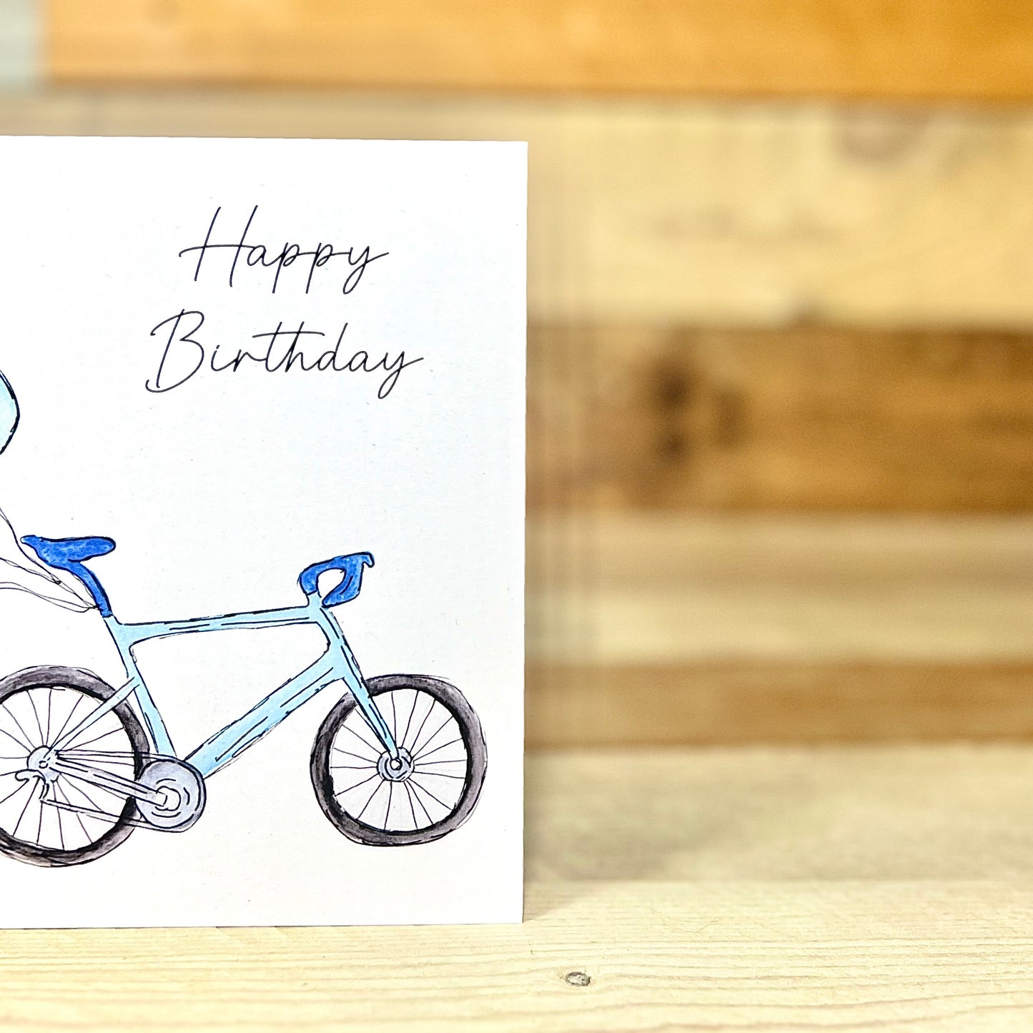 Bicycle Birthday Card