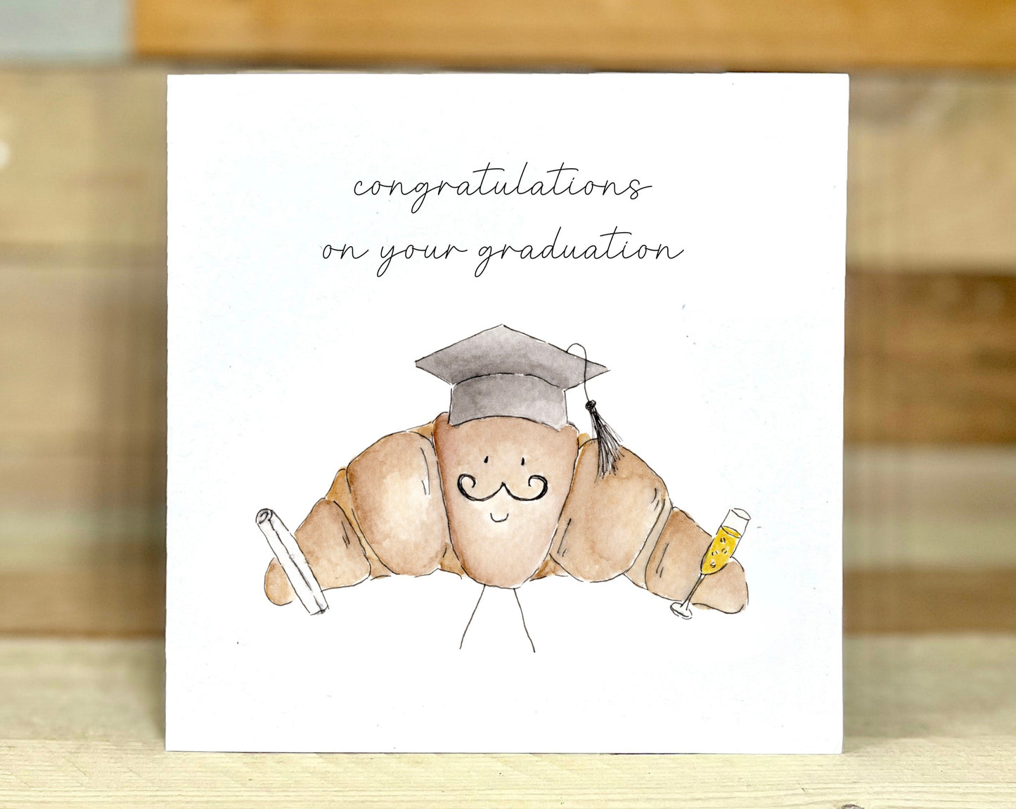 Pierre La Patisserie Graduation Card