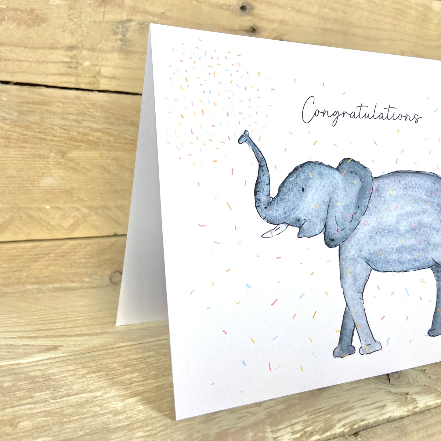 Betti Confetti Congratulations Card