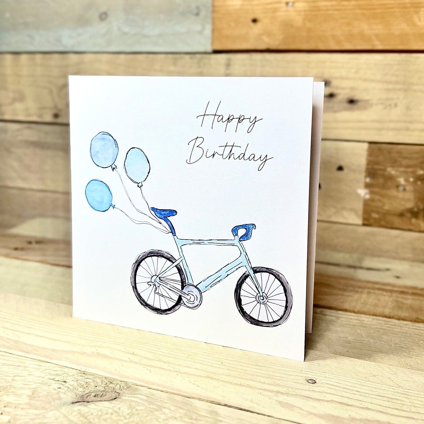 Bicycle Birthday Card
