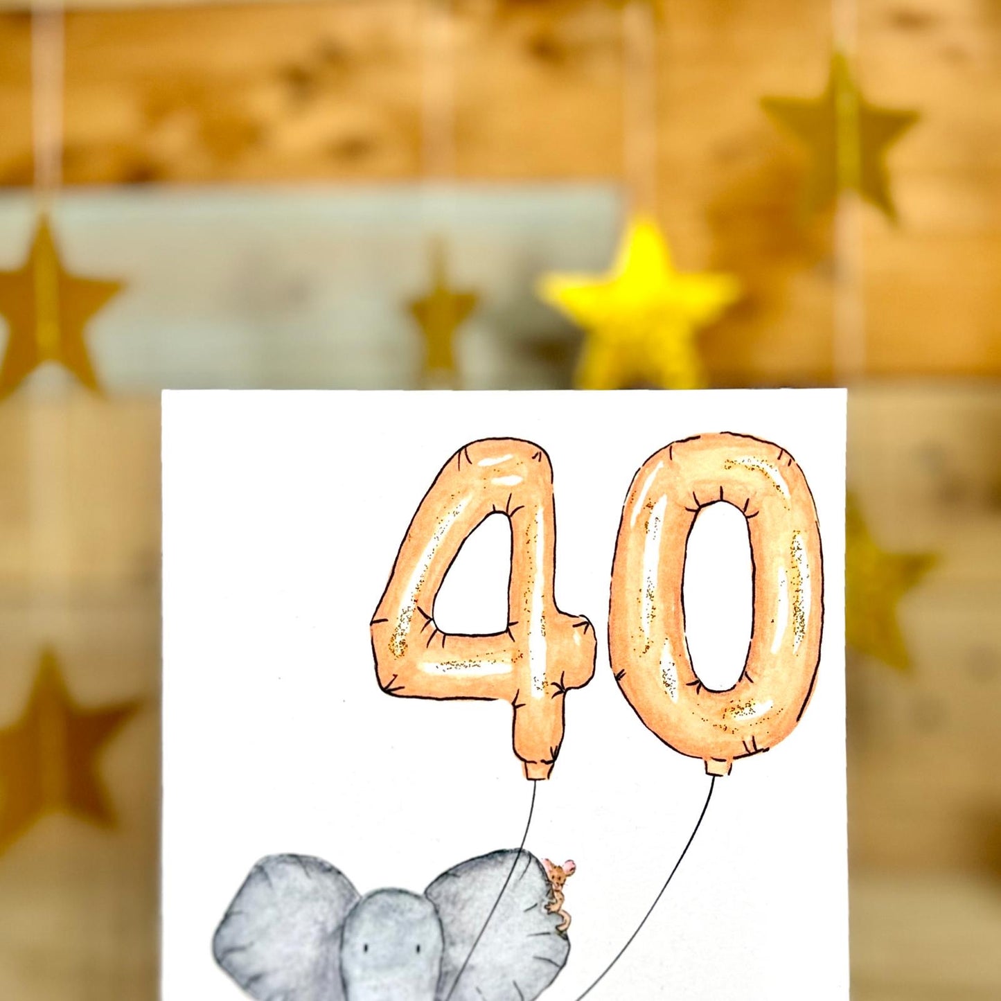 Nelly Turns Forty Birthday Card