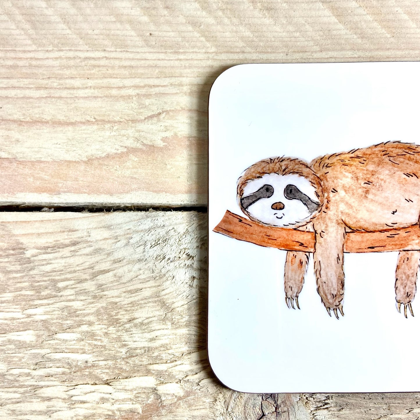 Sloth Coaster