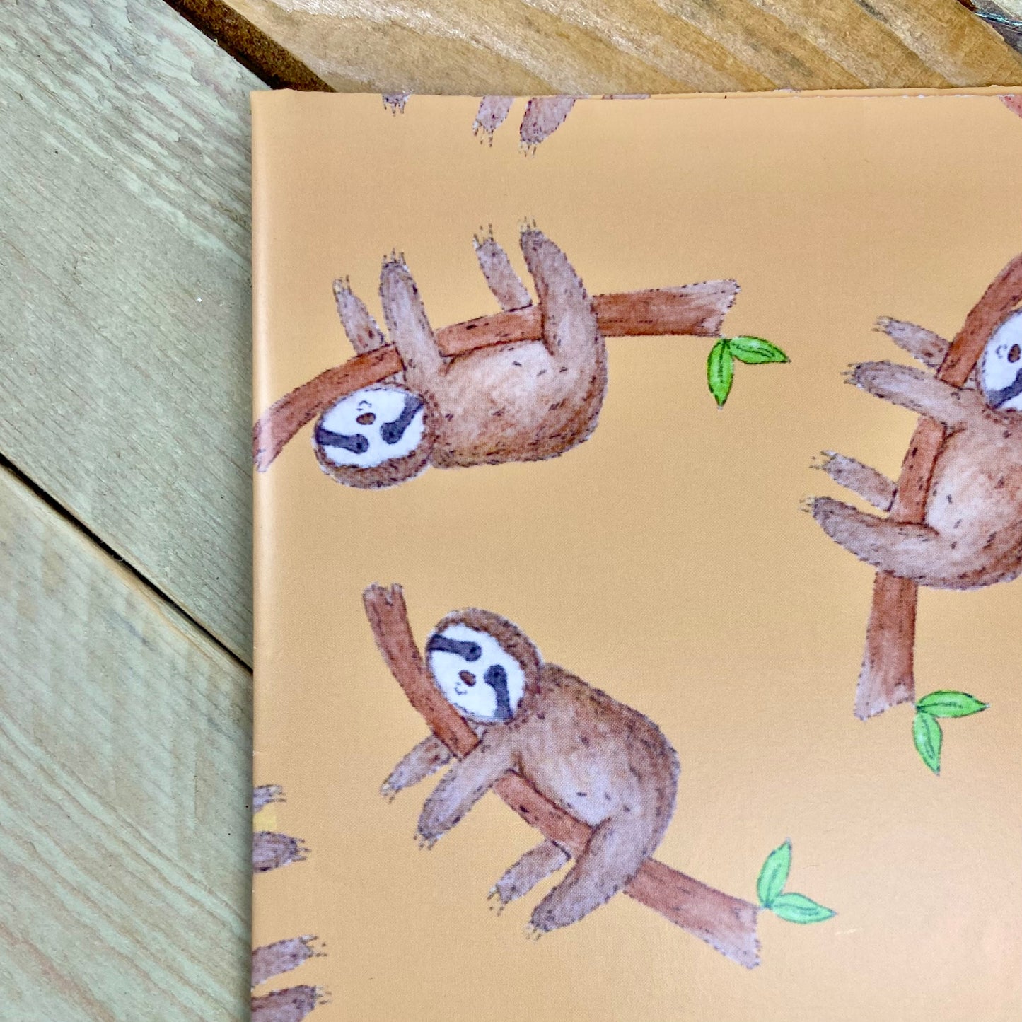 Sloth Wrapping Paper