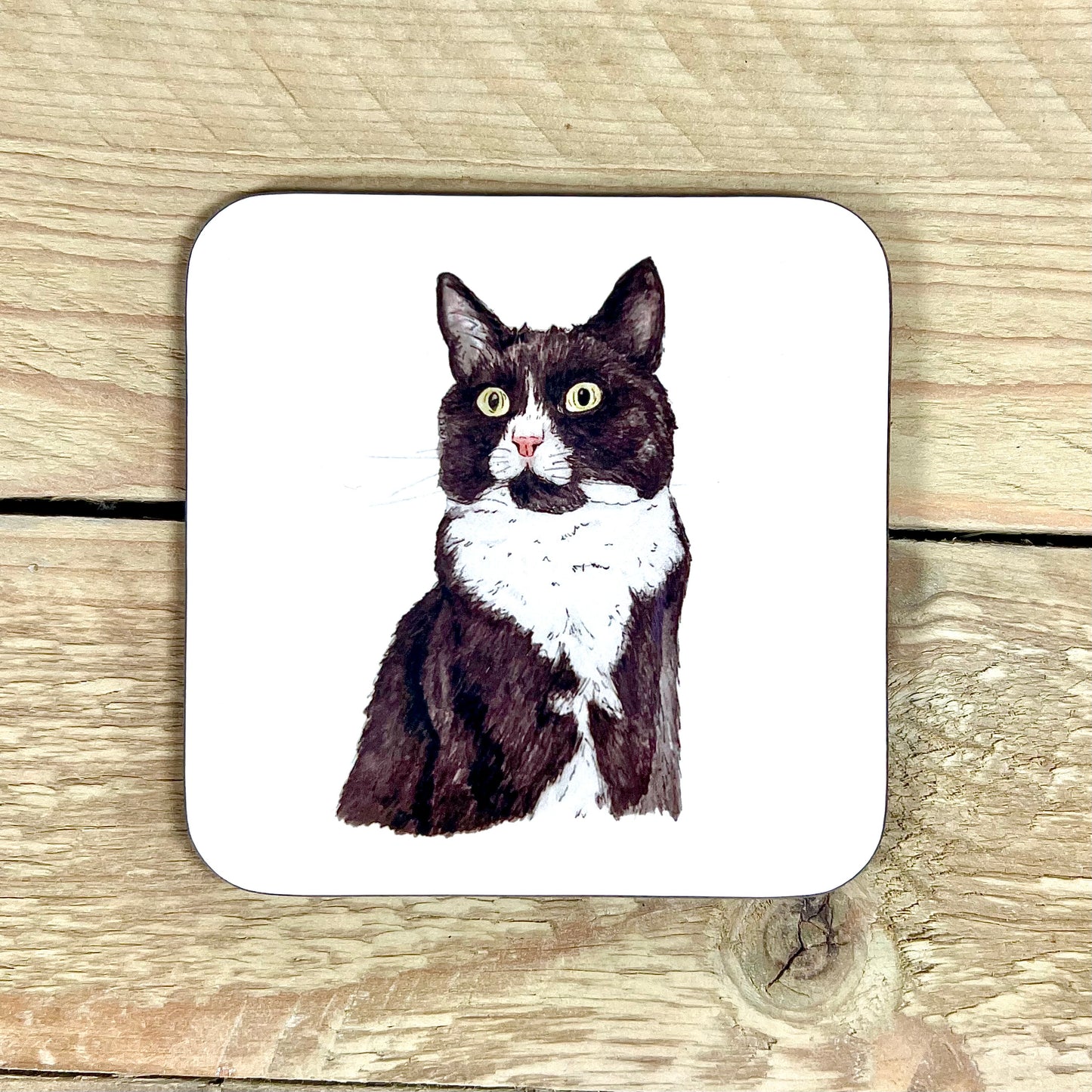 Black Cat Coaster
