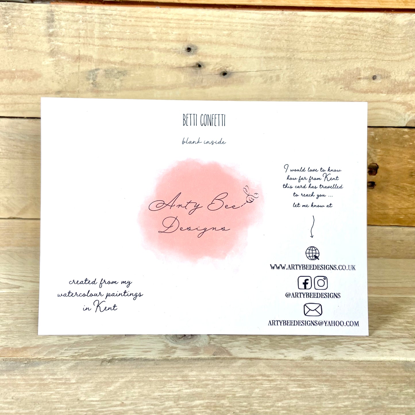 Betti Confetti Congratulations Card