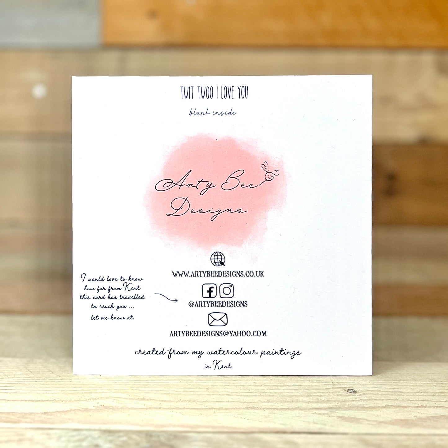 Owl Anniversary Card