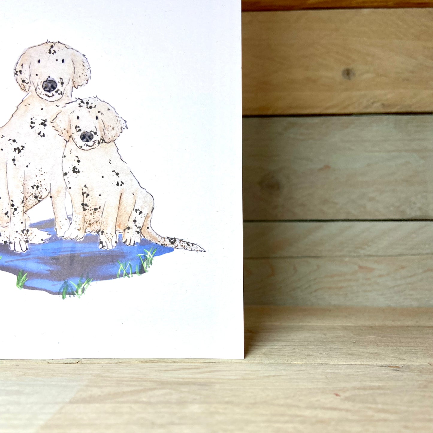 Muddy Puddle Birthday Card