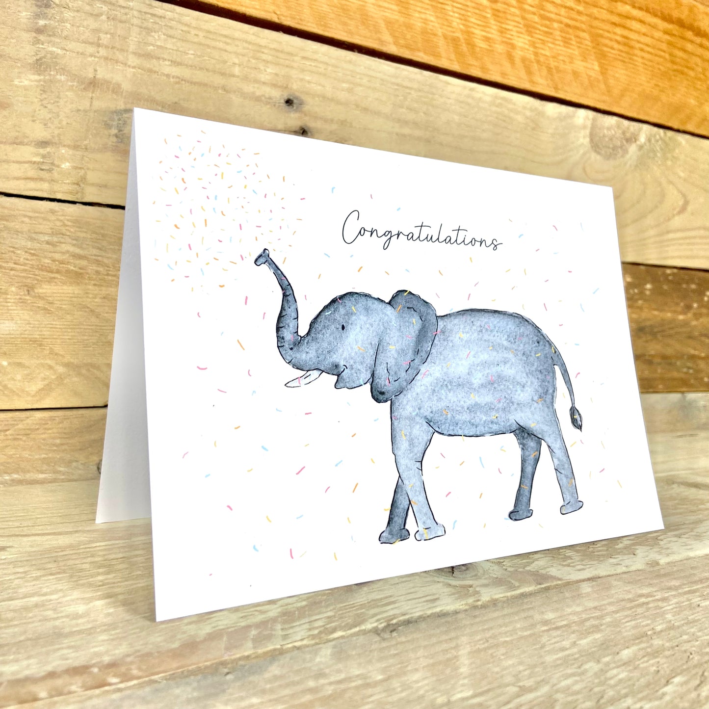 Betti Confetti Congratulations Card