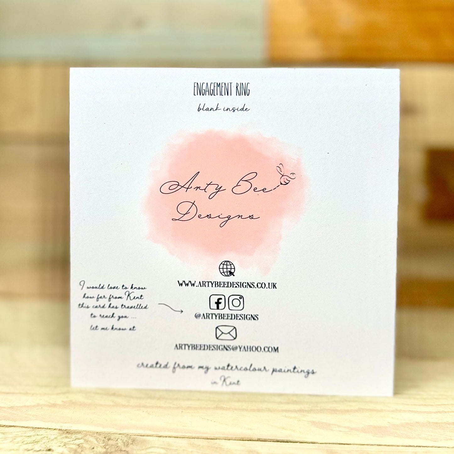 Engagement Ring Card