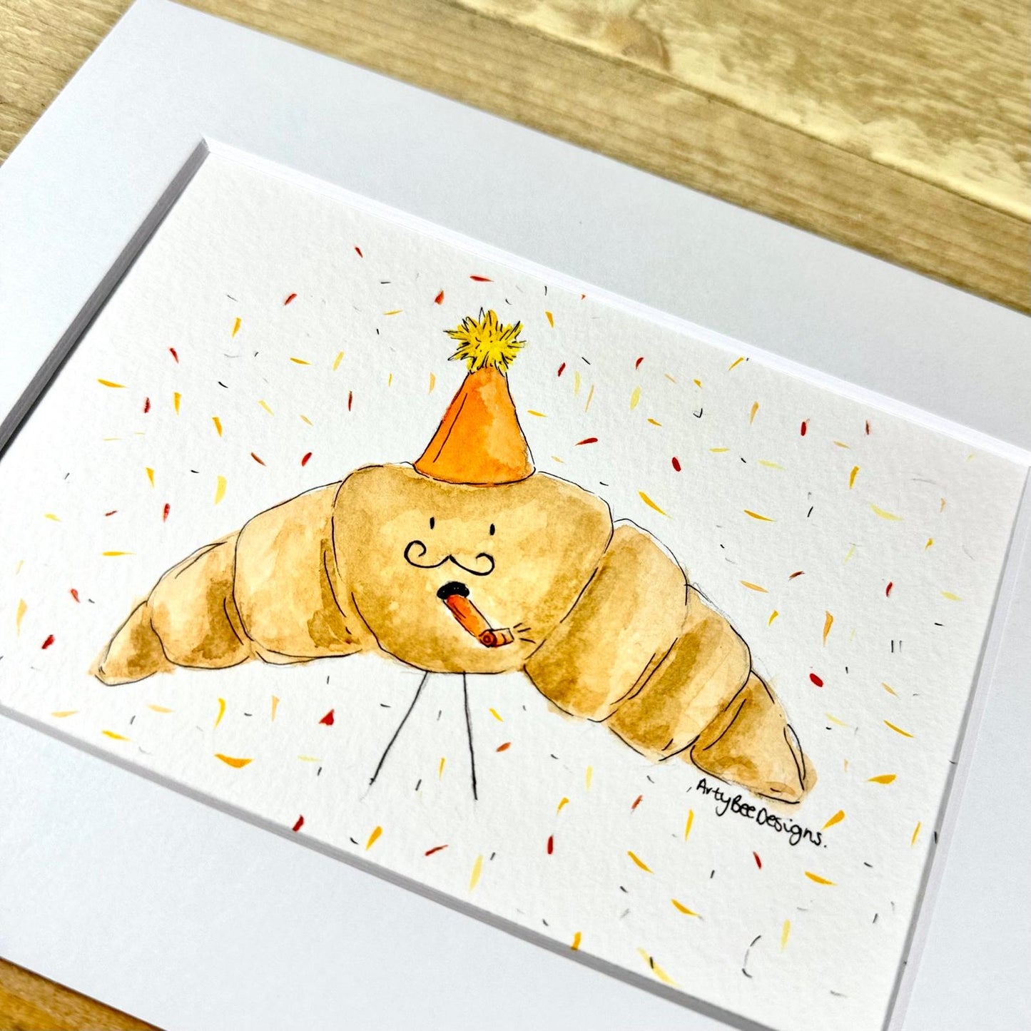 Partying Pierre Original Painting