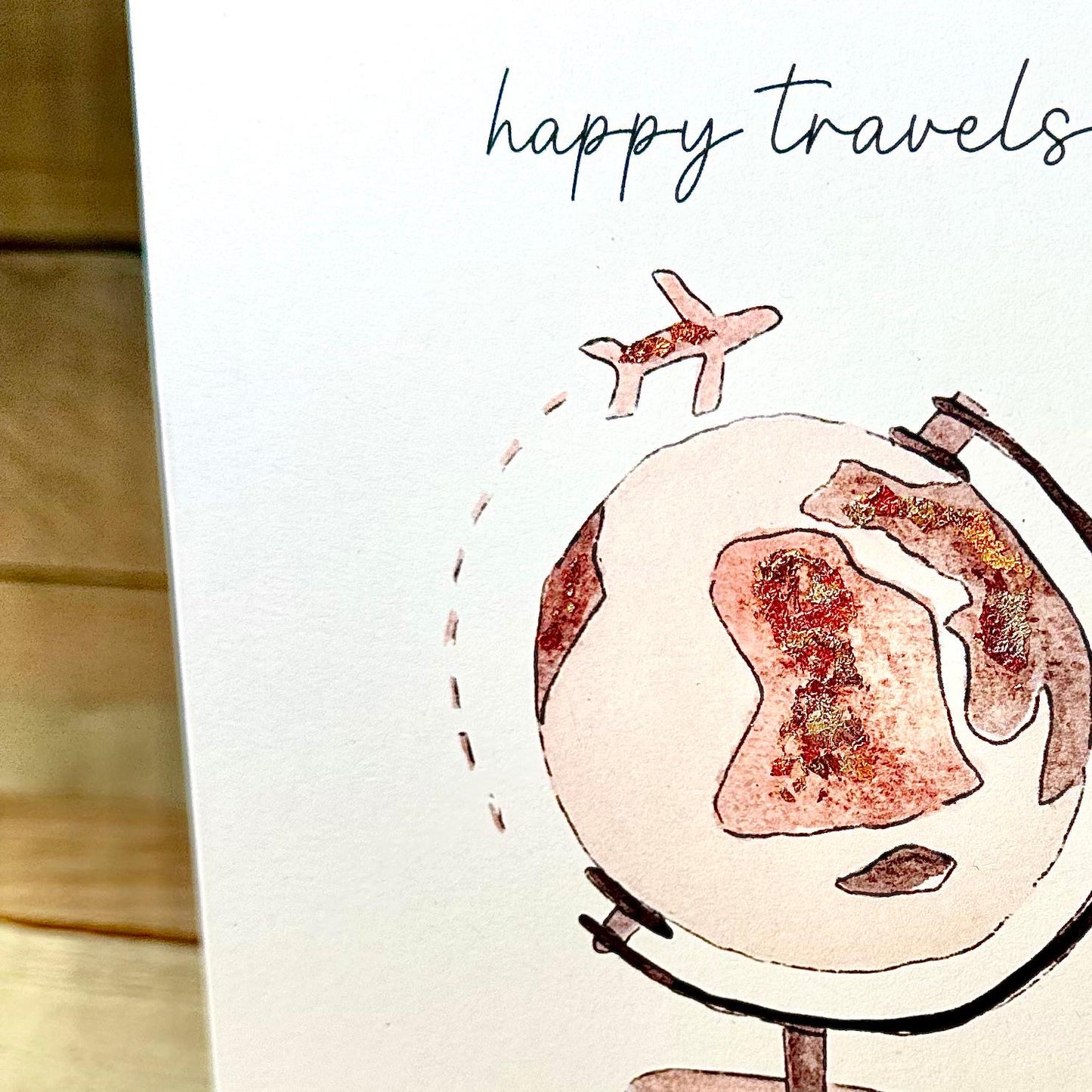 Travelling the Globe Card