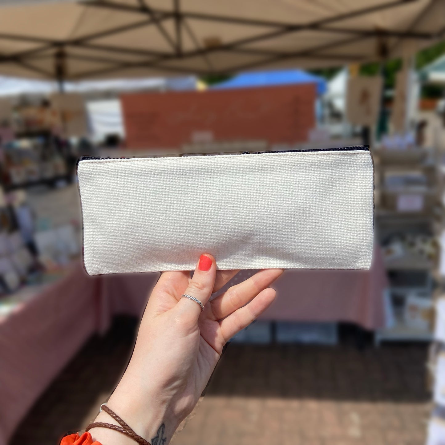 Guinea pig Linen Pencil Case