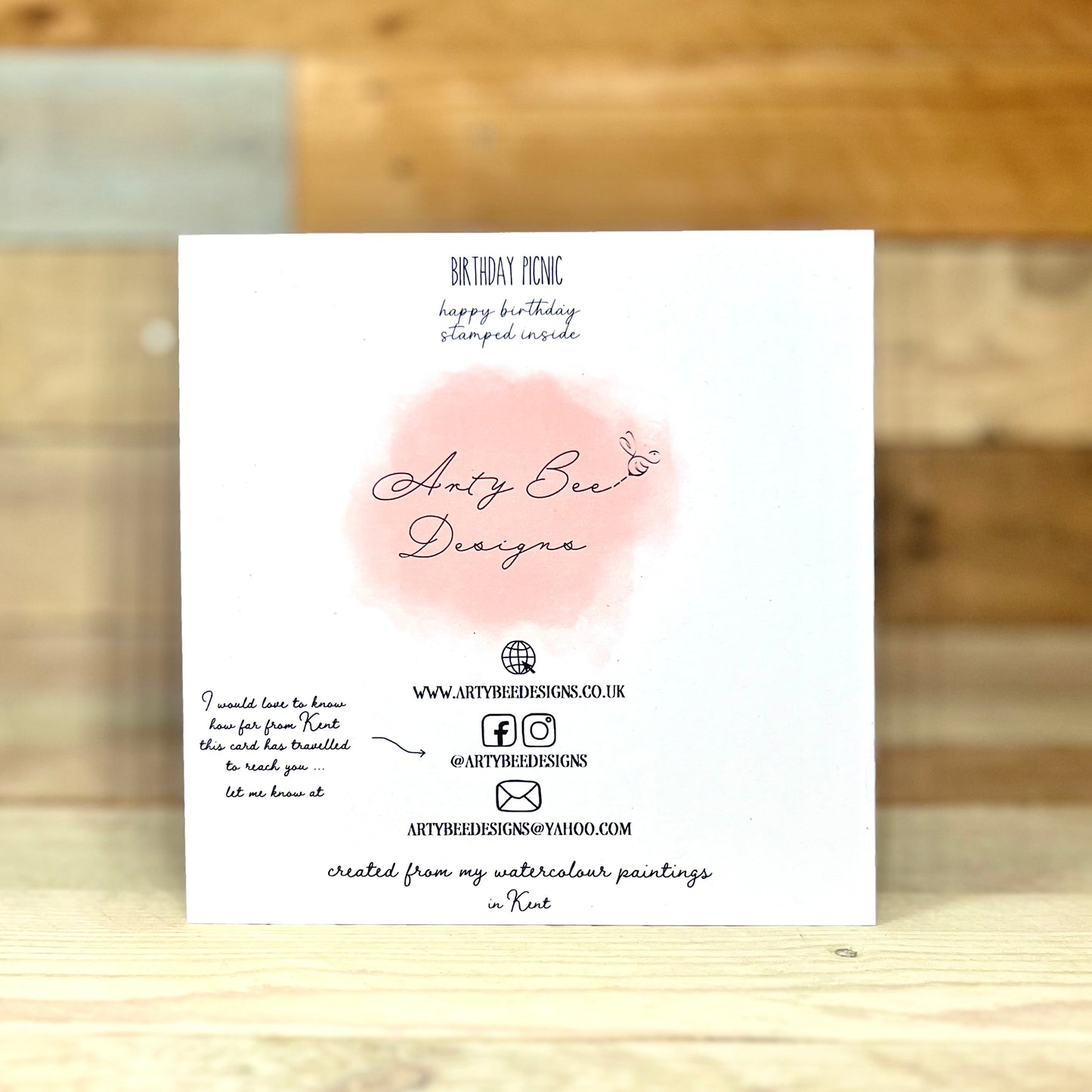 Birthday Picnic Card
