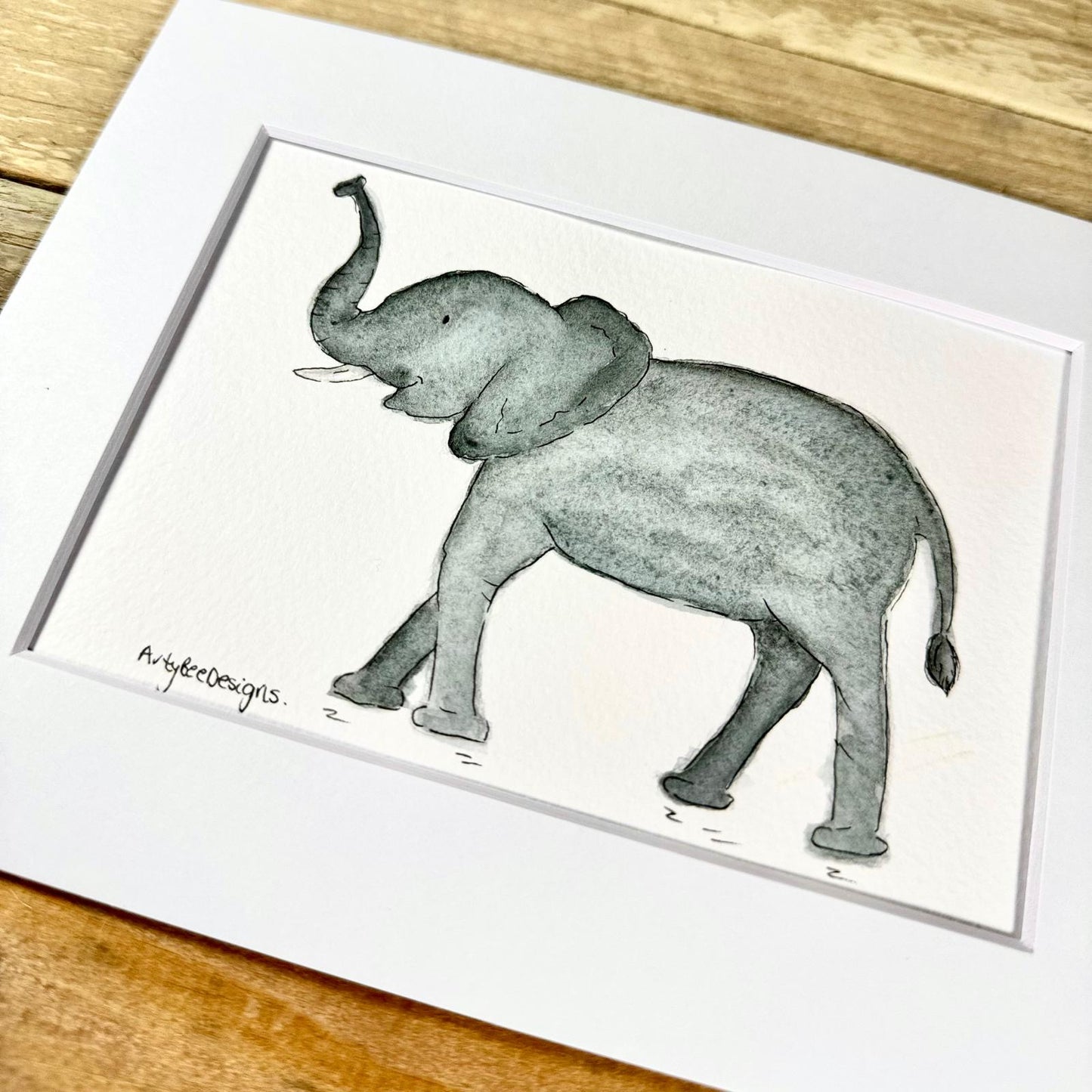 Betti the Elephant Original Painting