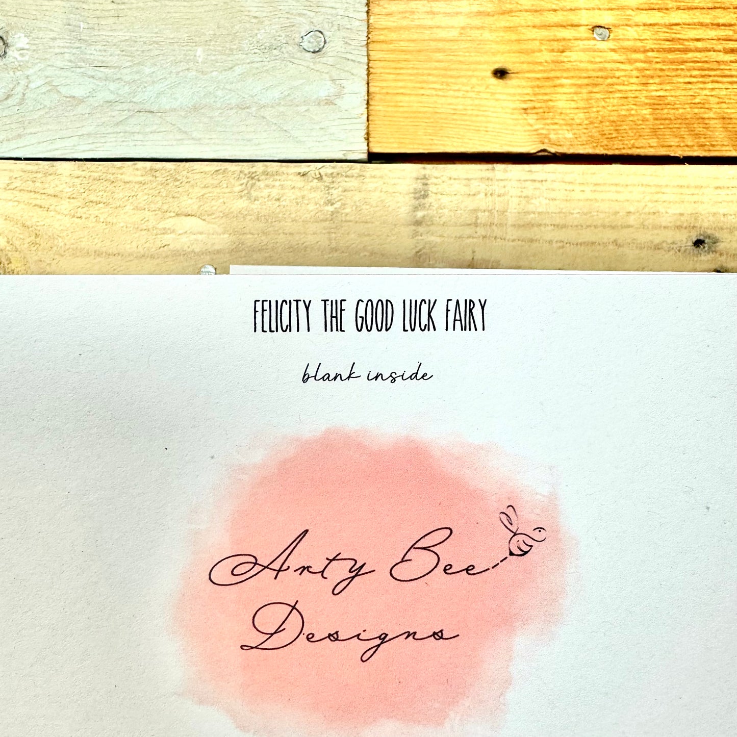 Felicity the Good Luck Fairy Card