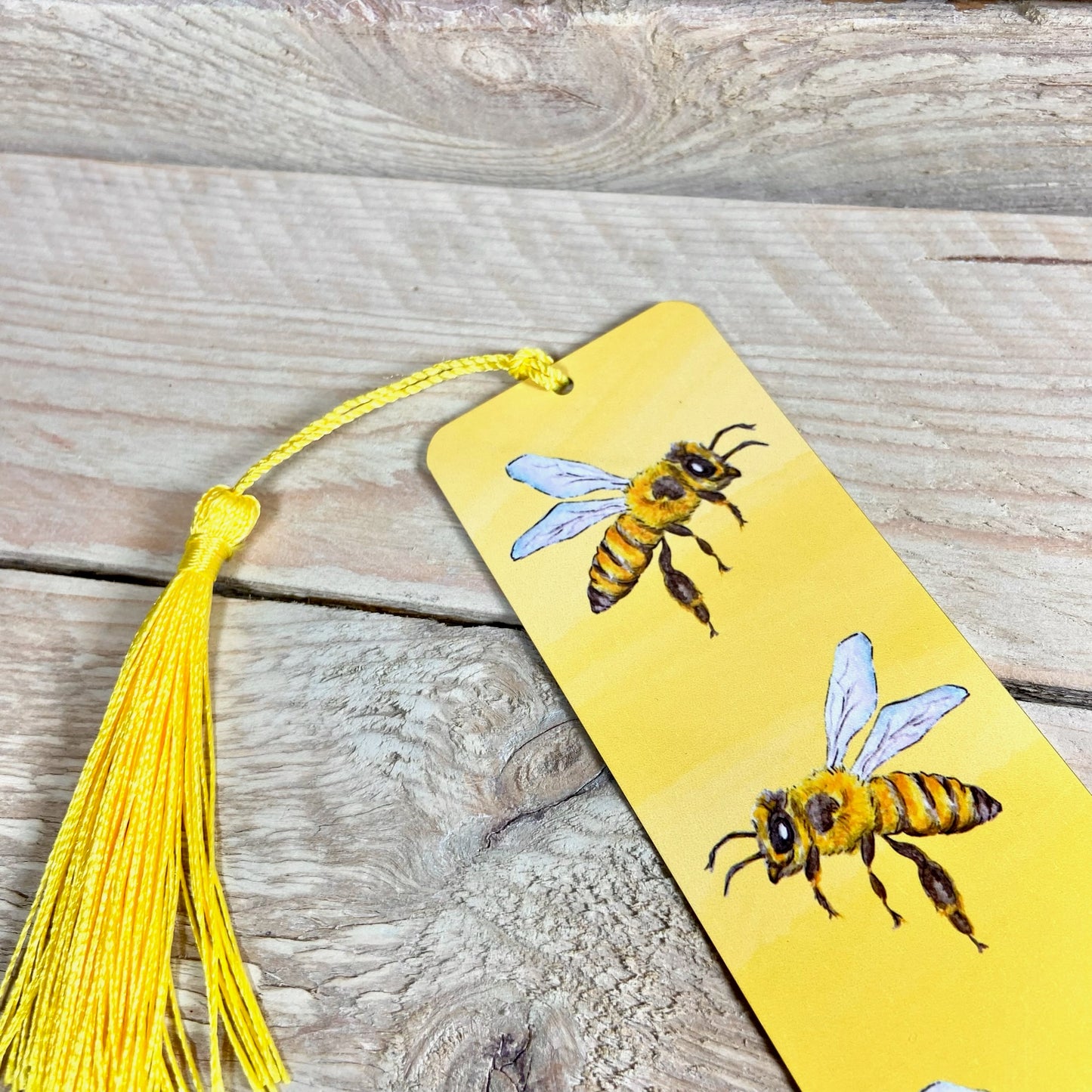 Bee Metal Bookmark With Tassel