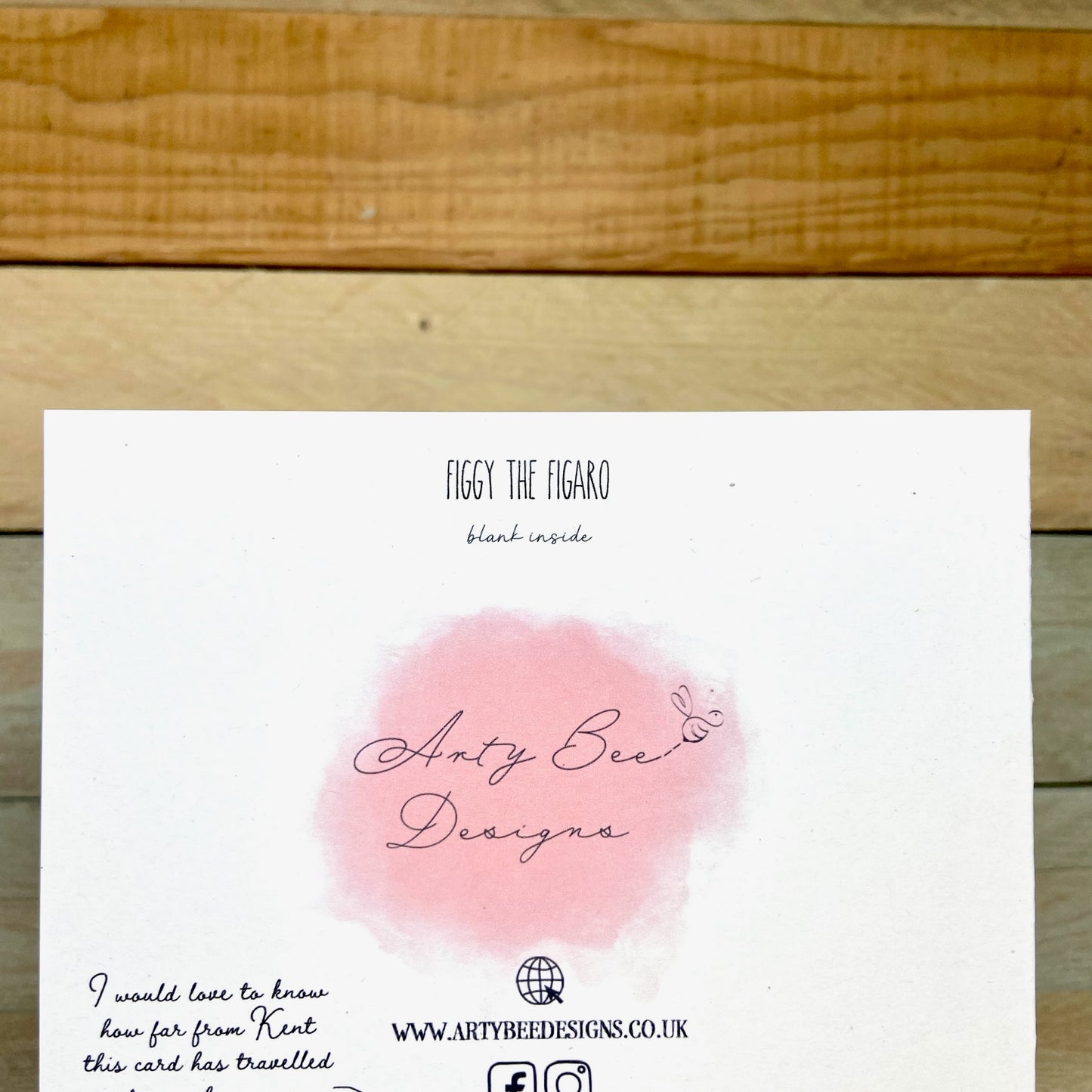 Figgy the Figaro Father's Day Card
