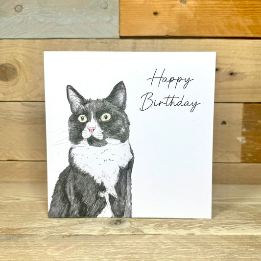 Rudi the Cat Birthday Card