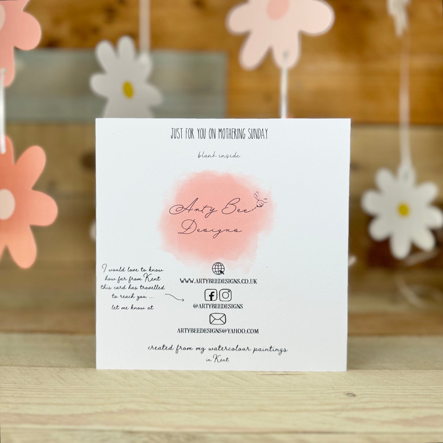 Just For You Mothering Sunday Card