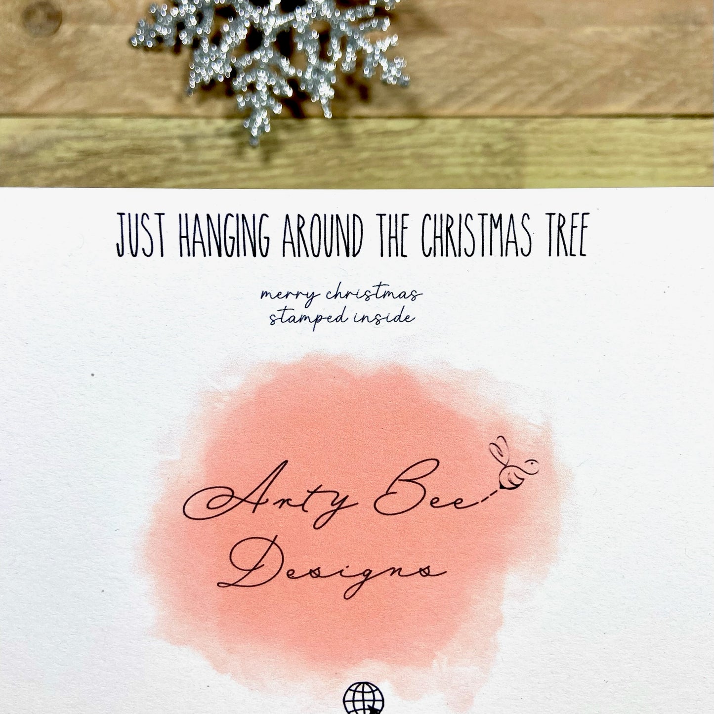 Jock the Highland Coo at Christmas Card