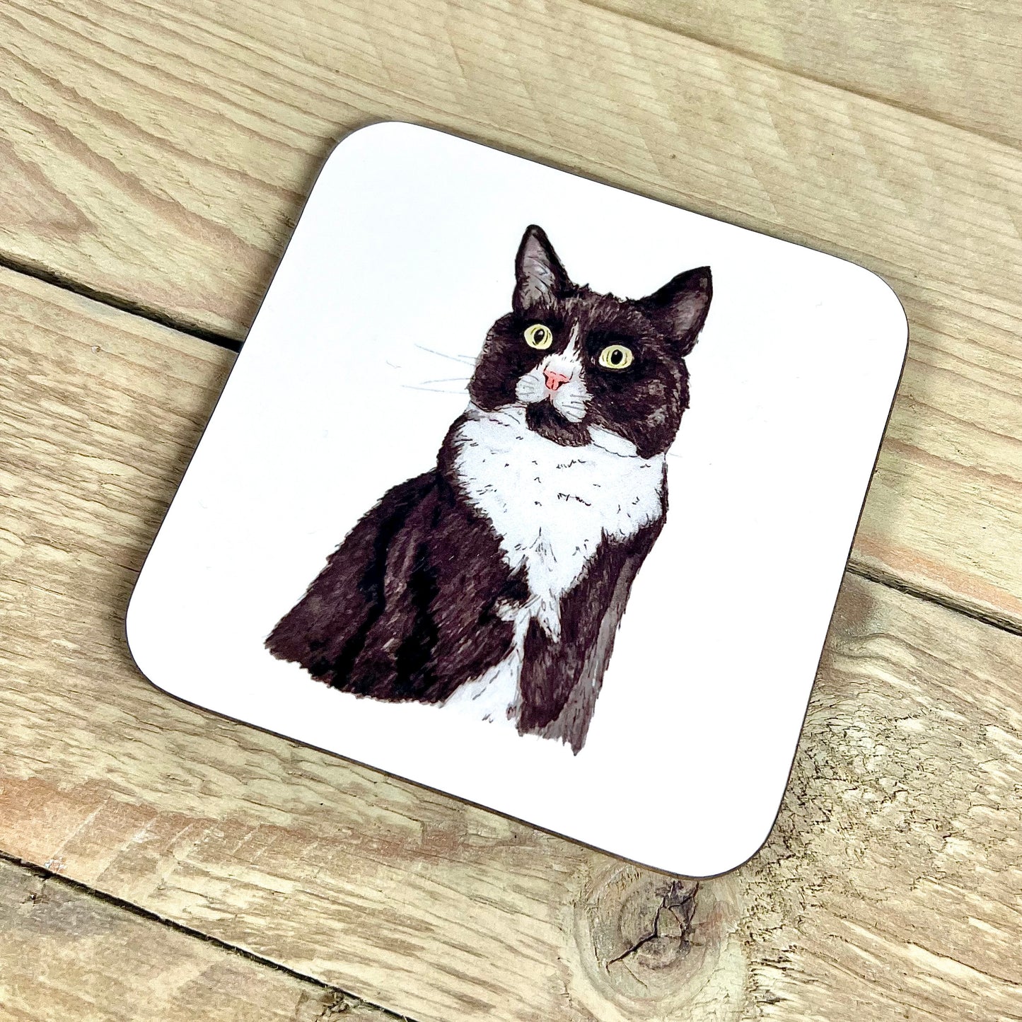 Black Cat Coaster