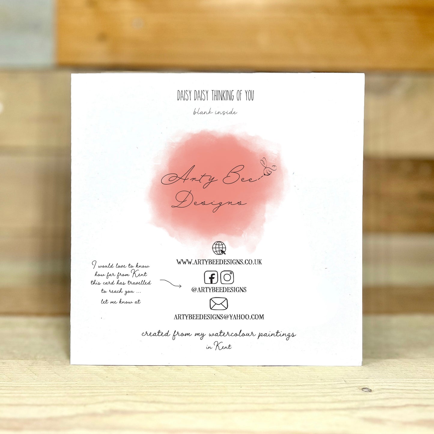 Daisy Daisy Thinking of You Card