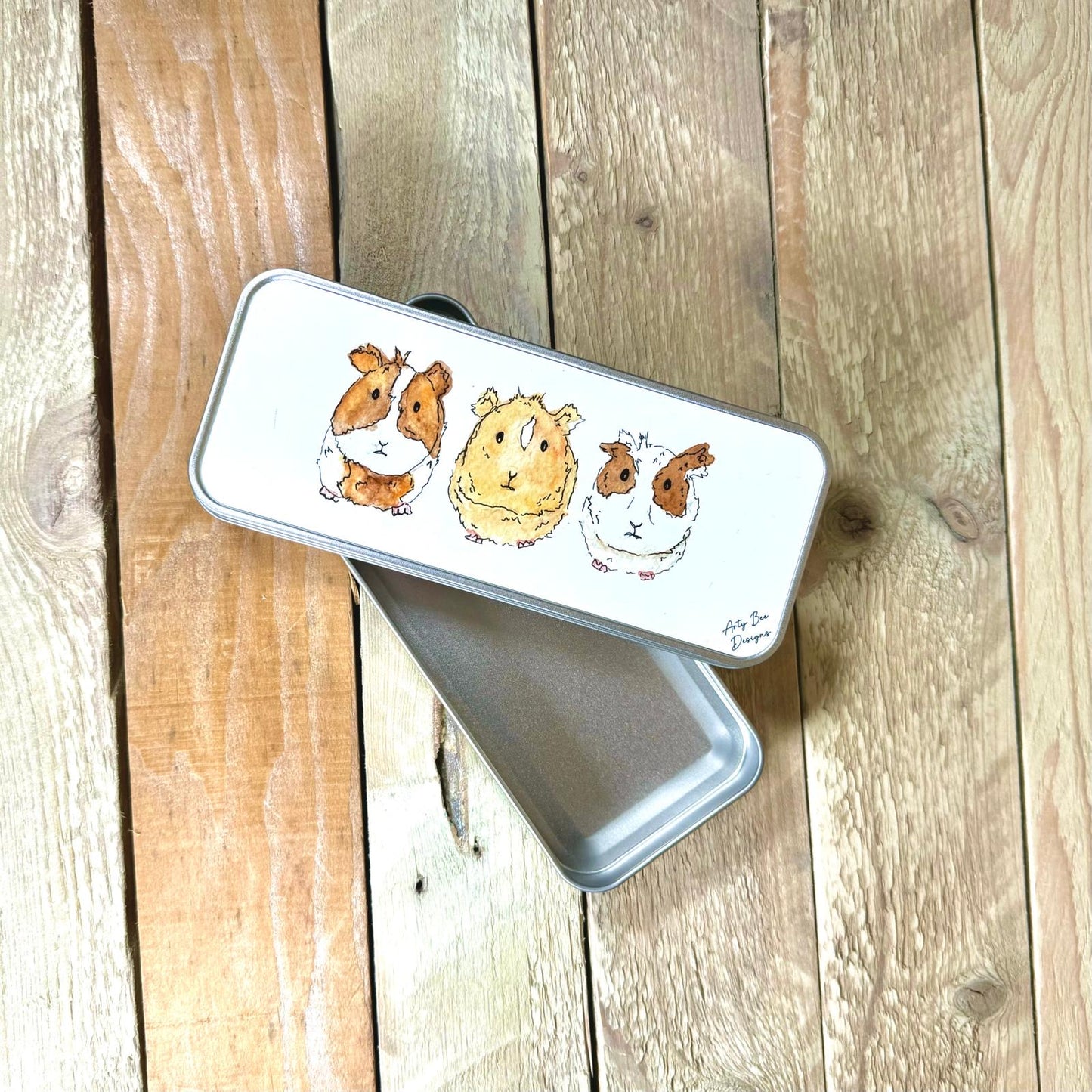 Guinea Pig Metal Pencil Case
