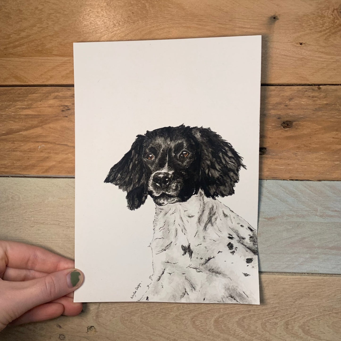 Watercolour Pet Portrait