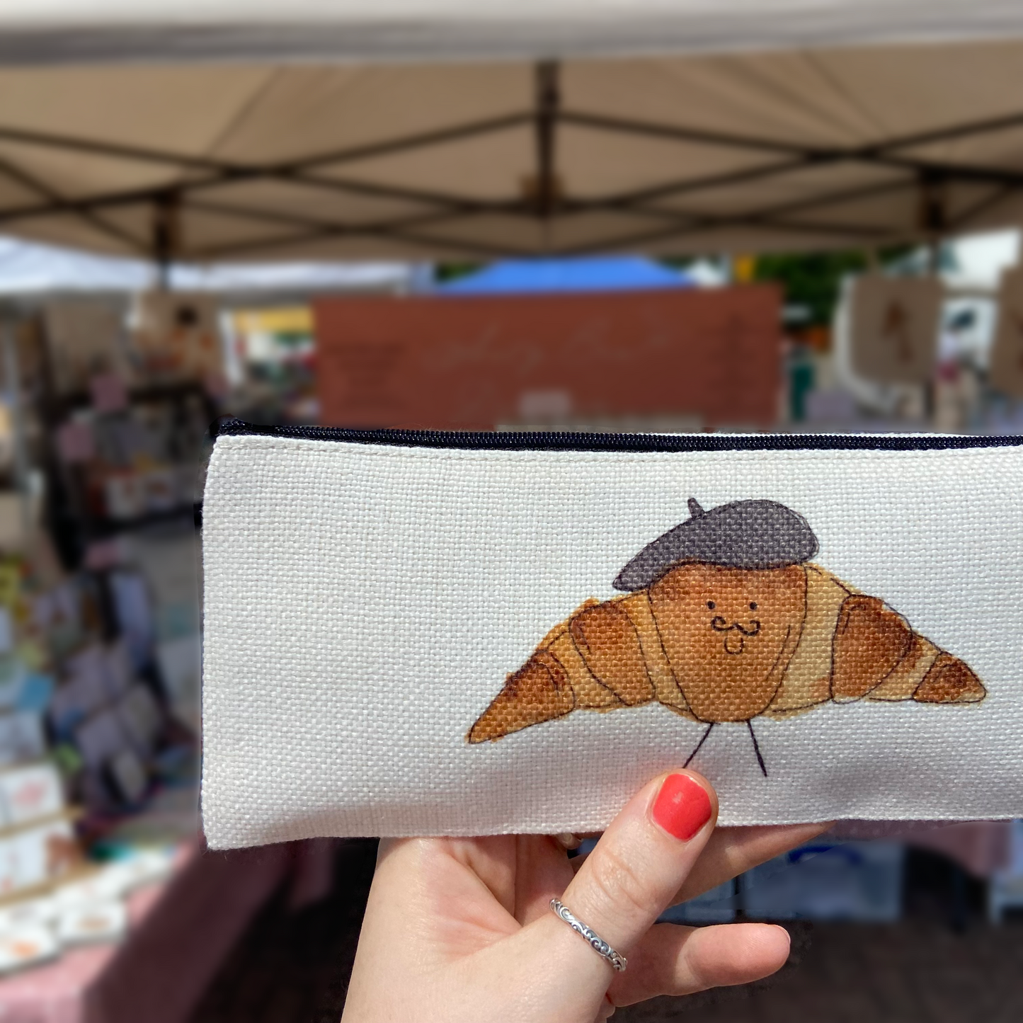 Pierre La Patisserie Linen Pencil Case