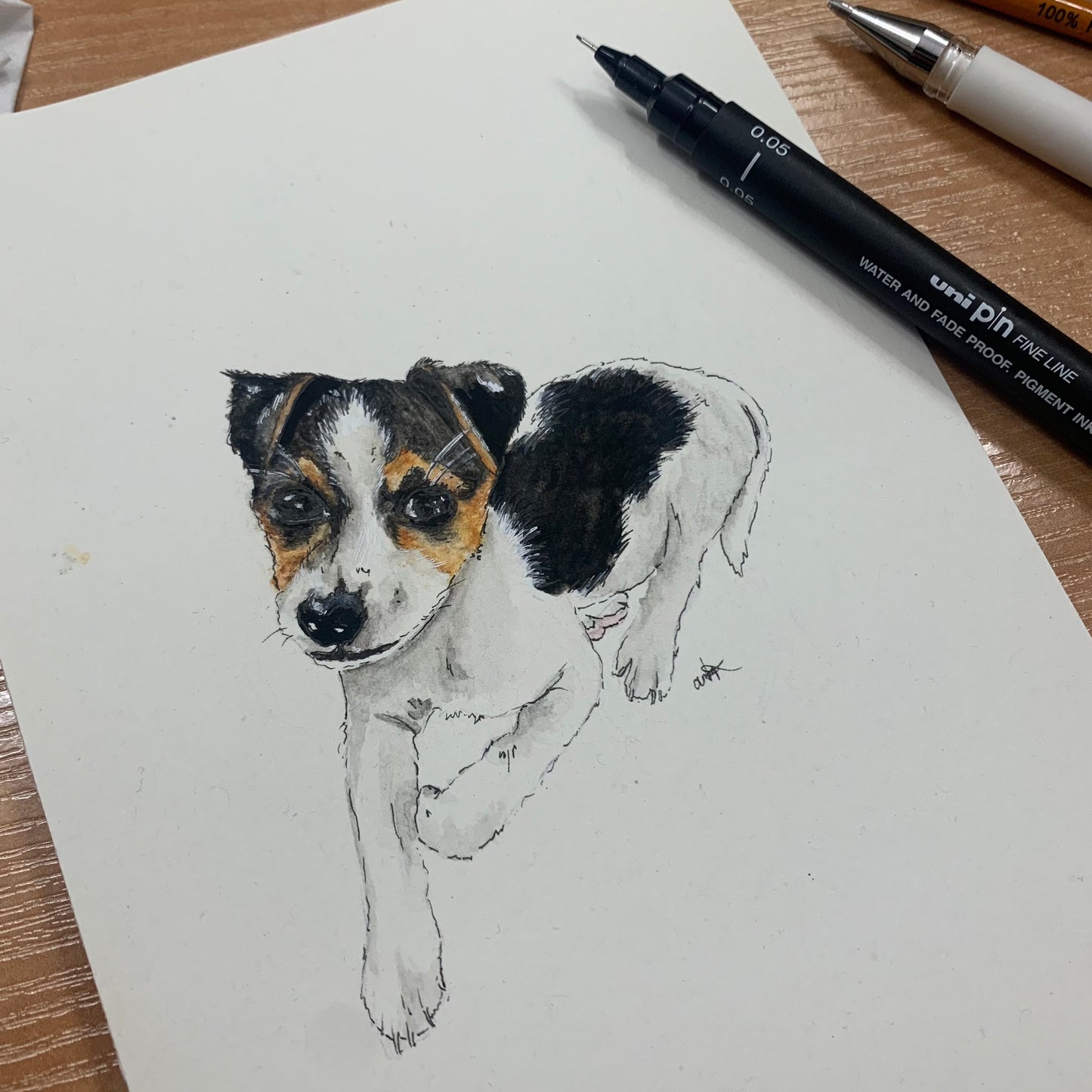 Watercolour Pet Portrait