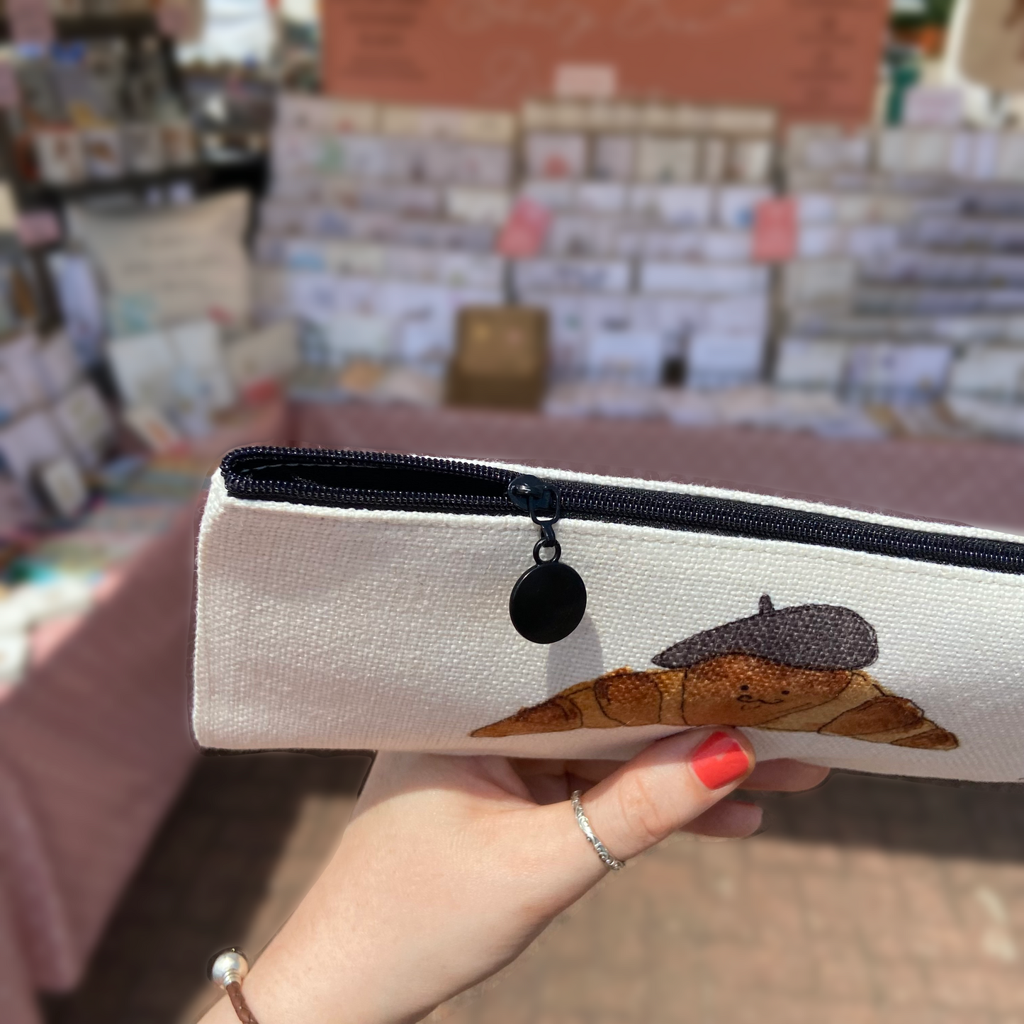 Pierre La Patisserie Linen Pencil Case