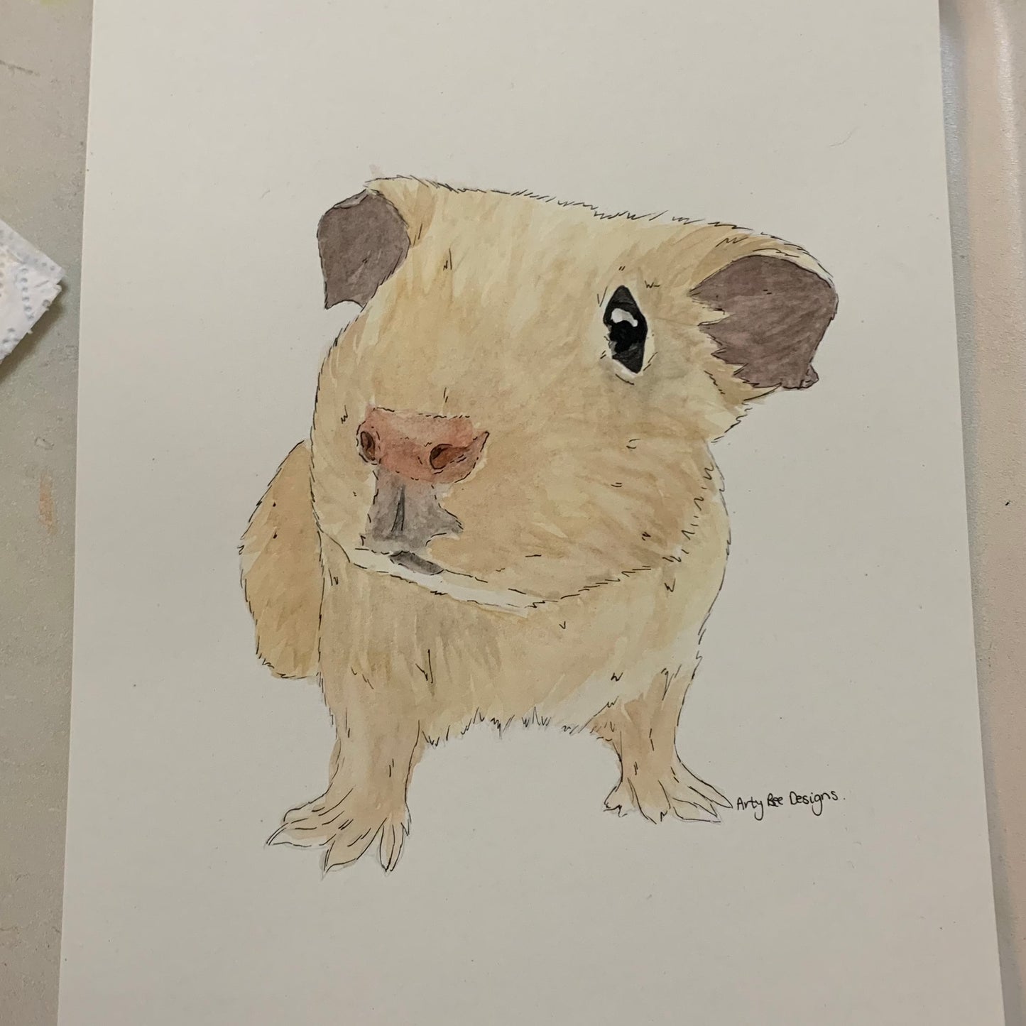 Watercolour Pet Portrait