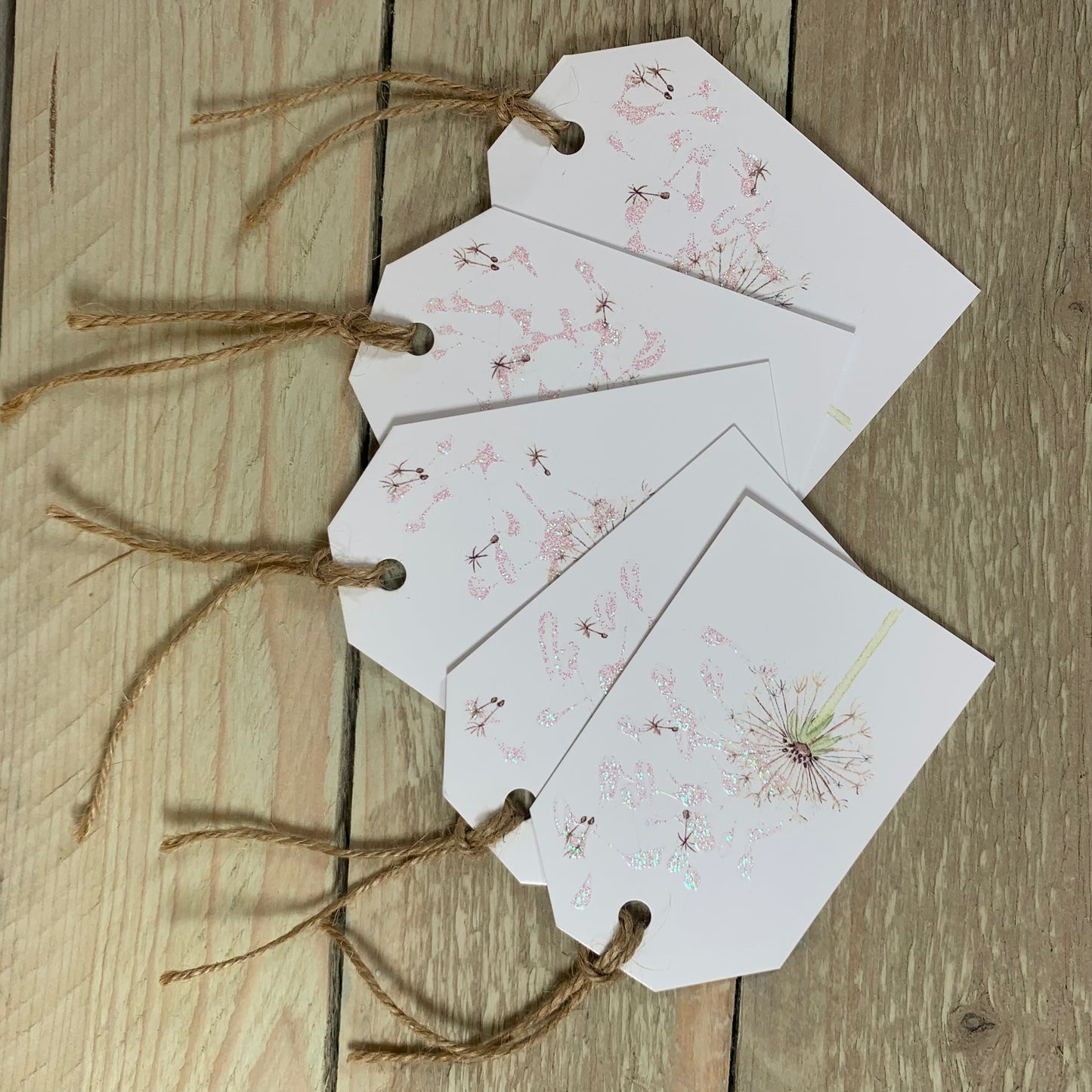 Dandelion Gift Tags - Arty Bee Designs