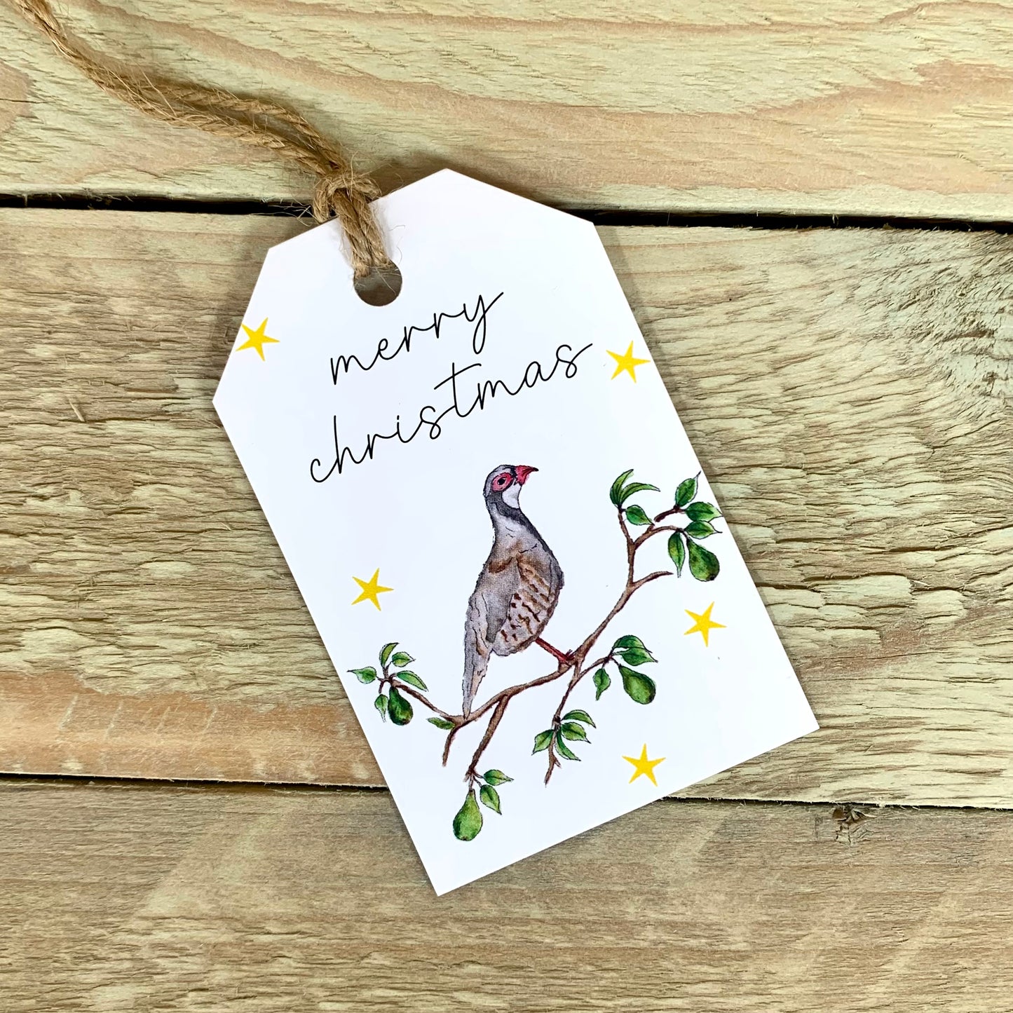 Partridge in a Pear Tree Christmas Gift Tags
