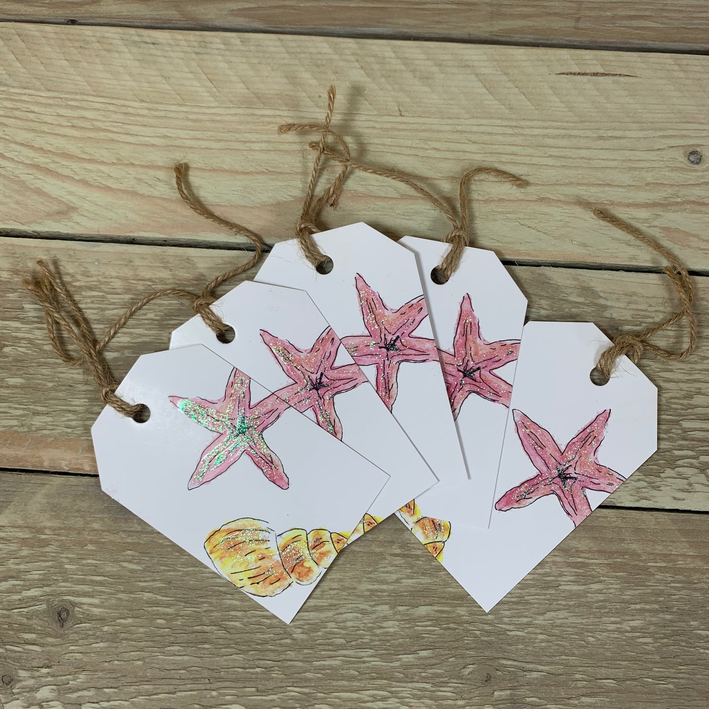 Seashell Gift Tags