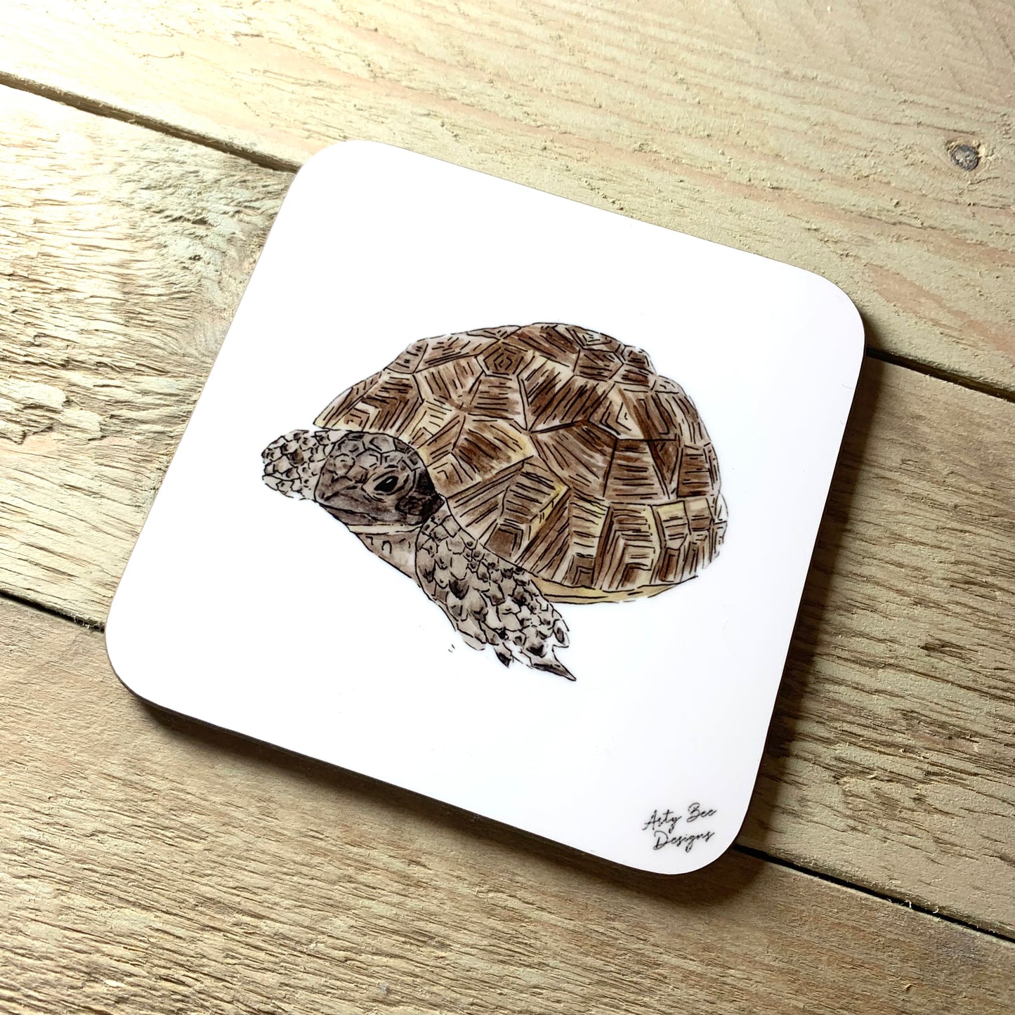 Tina the Tortoise Coaster