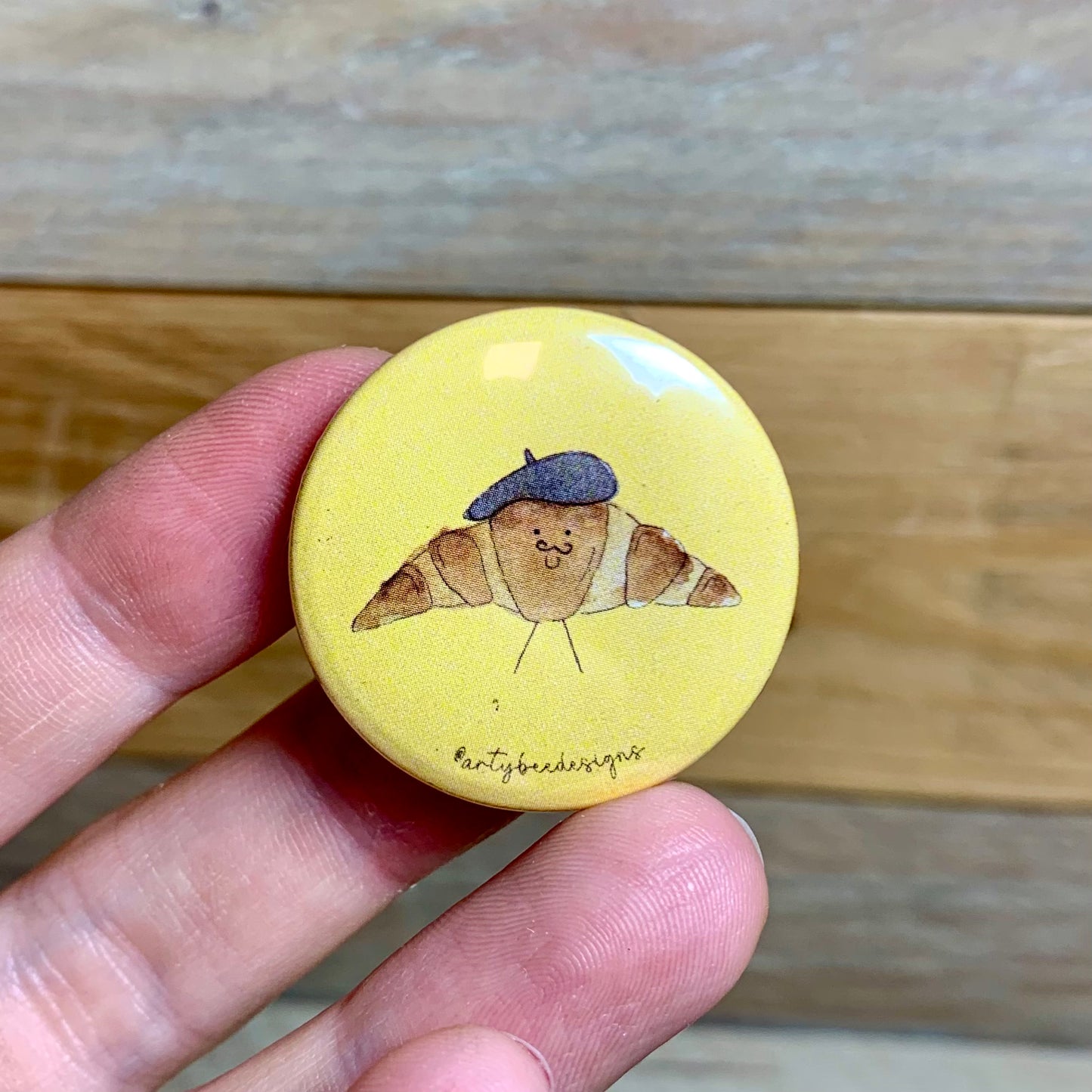 Pierre La Patisserie Pin Badge