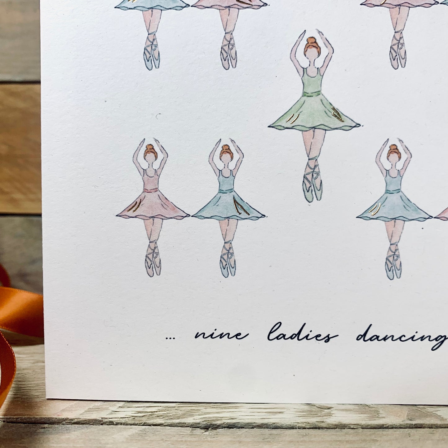 On the Ninth Day of Christmas Card