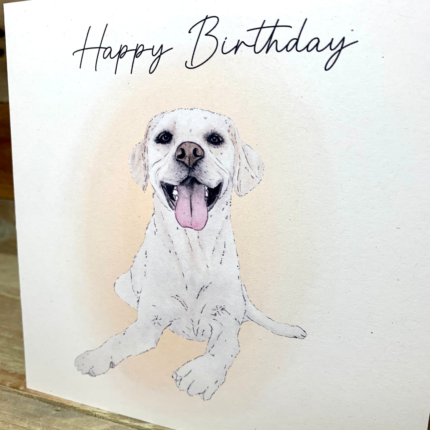Bailey The Labrador Birthday Card
