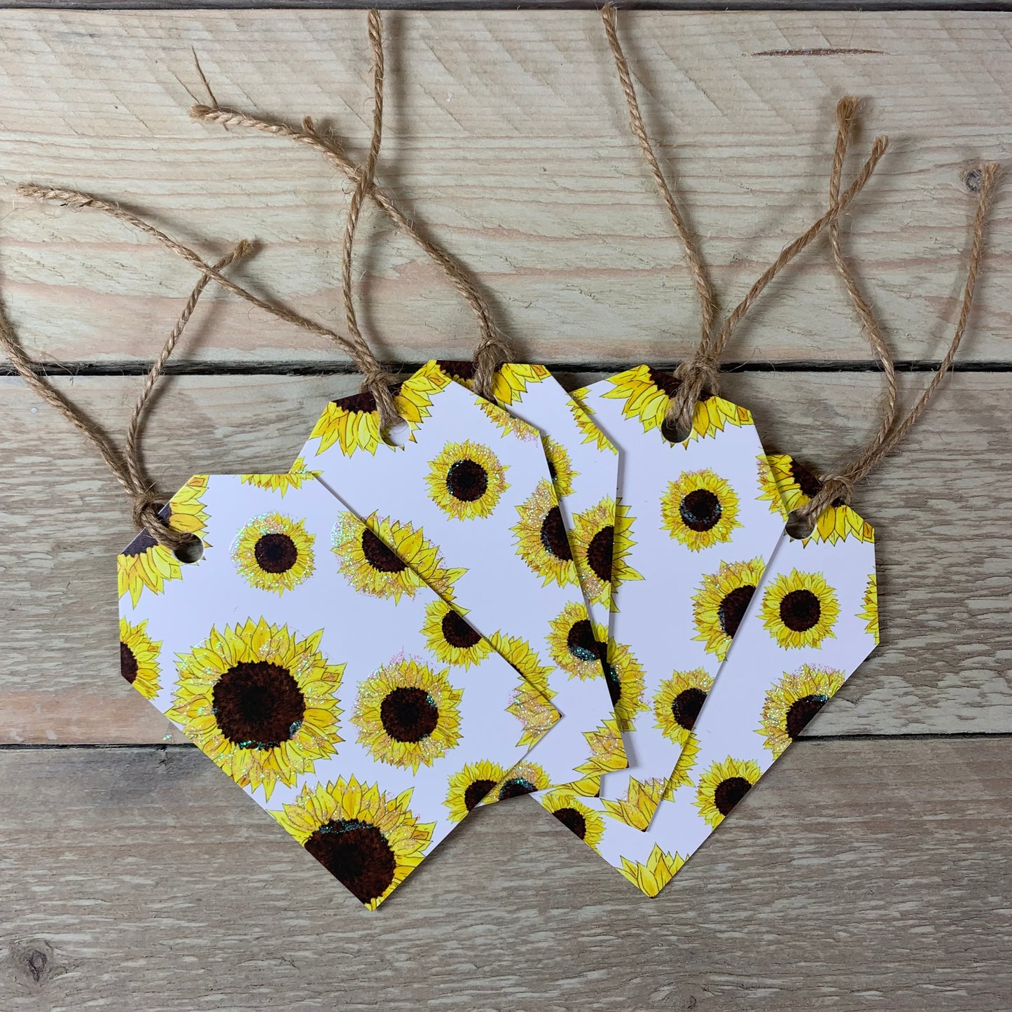 Sunflower Gift Tags - Arty Bee Designs