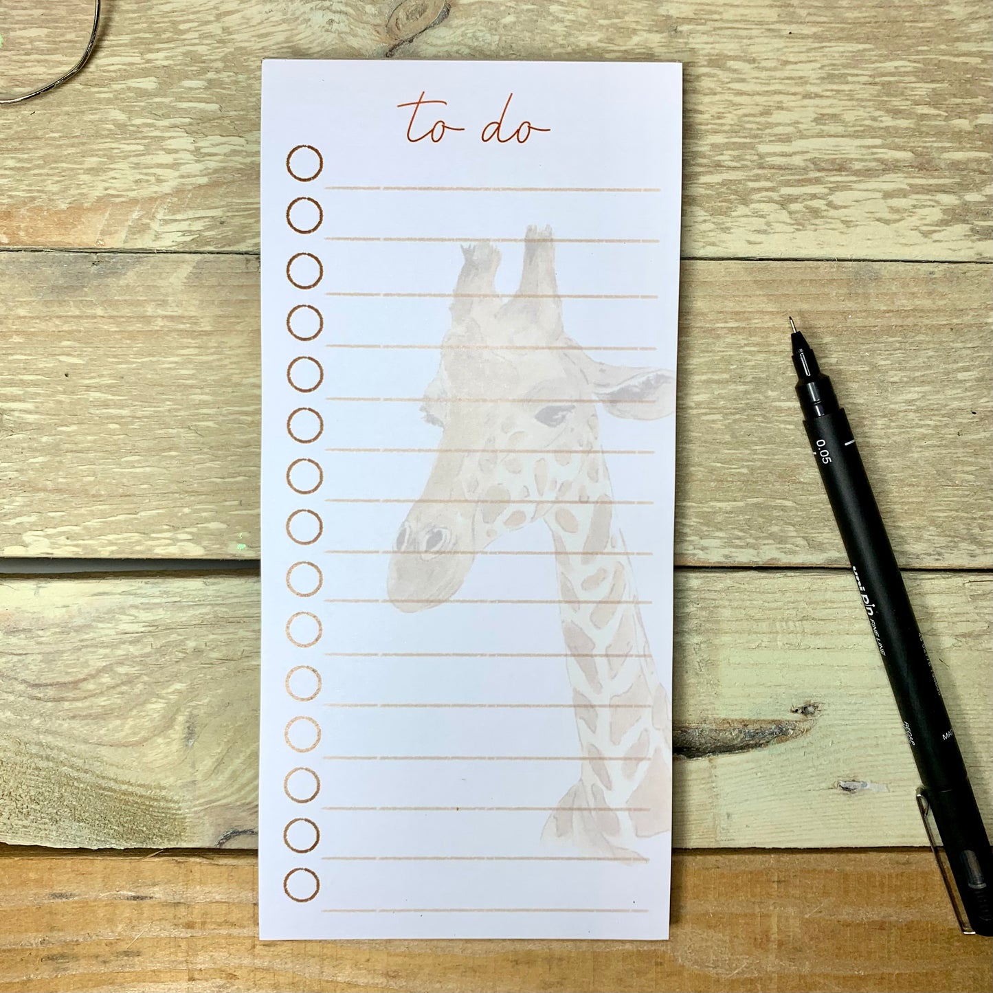 Giraffe To Do List